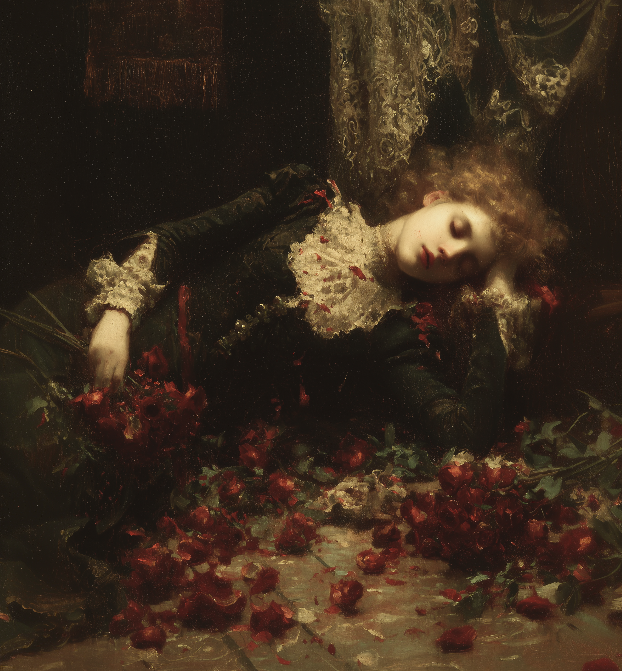 Gothic Woman Wall Art