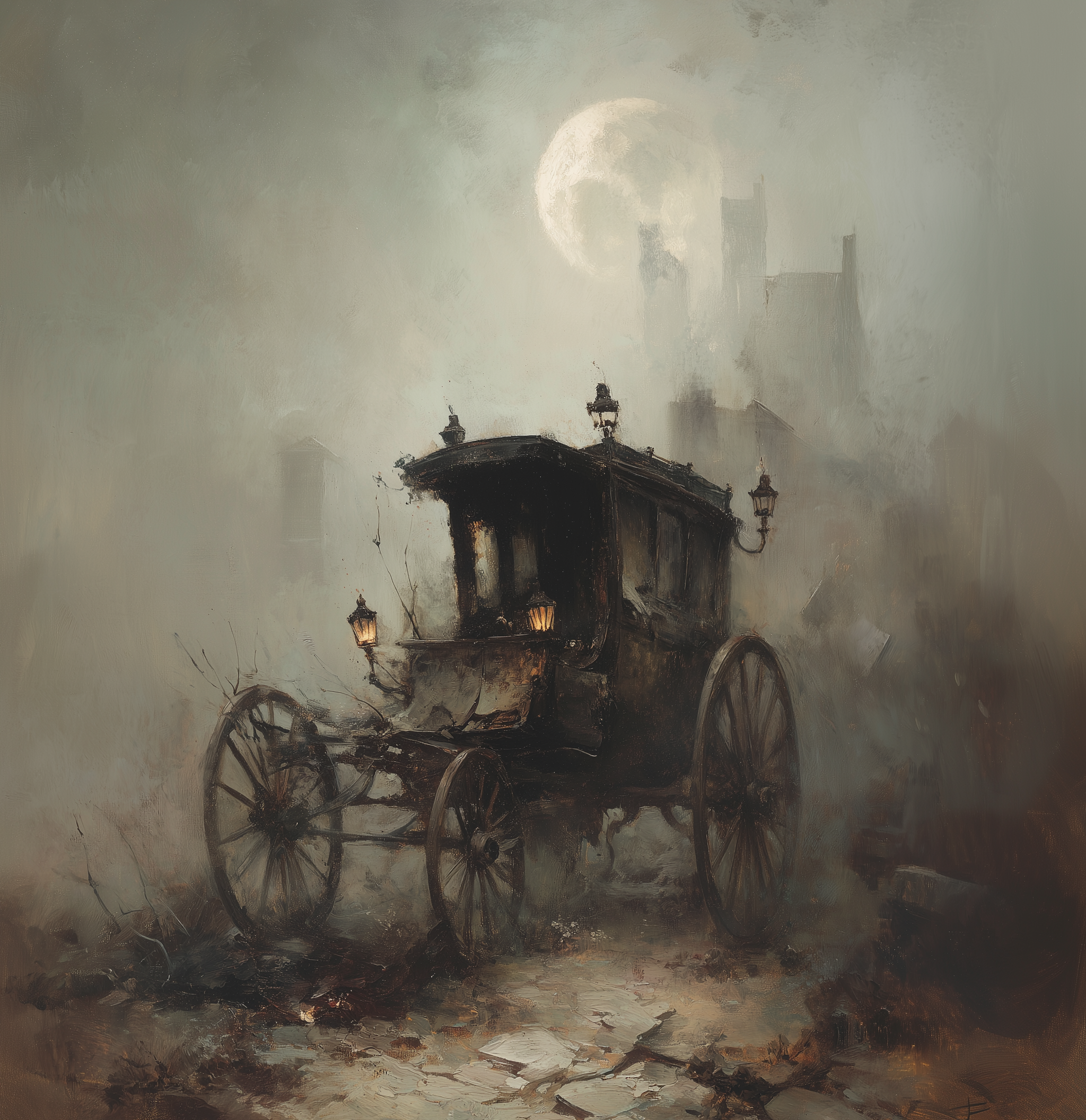 Dark Moody Wall Art