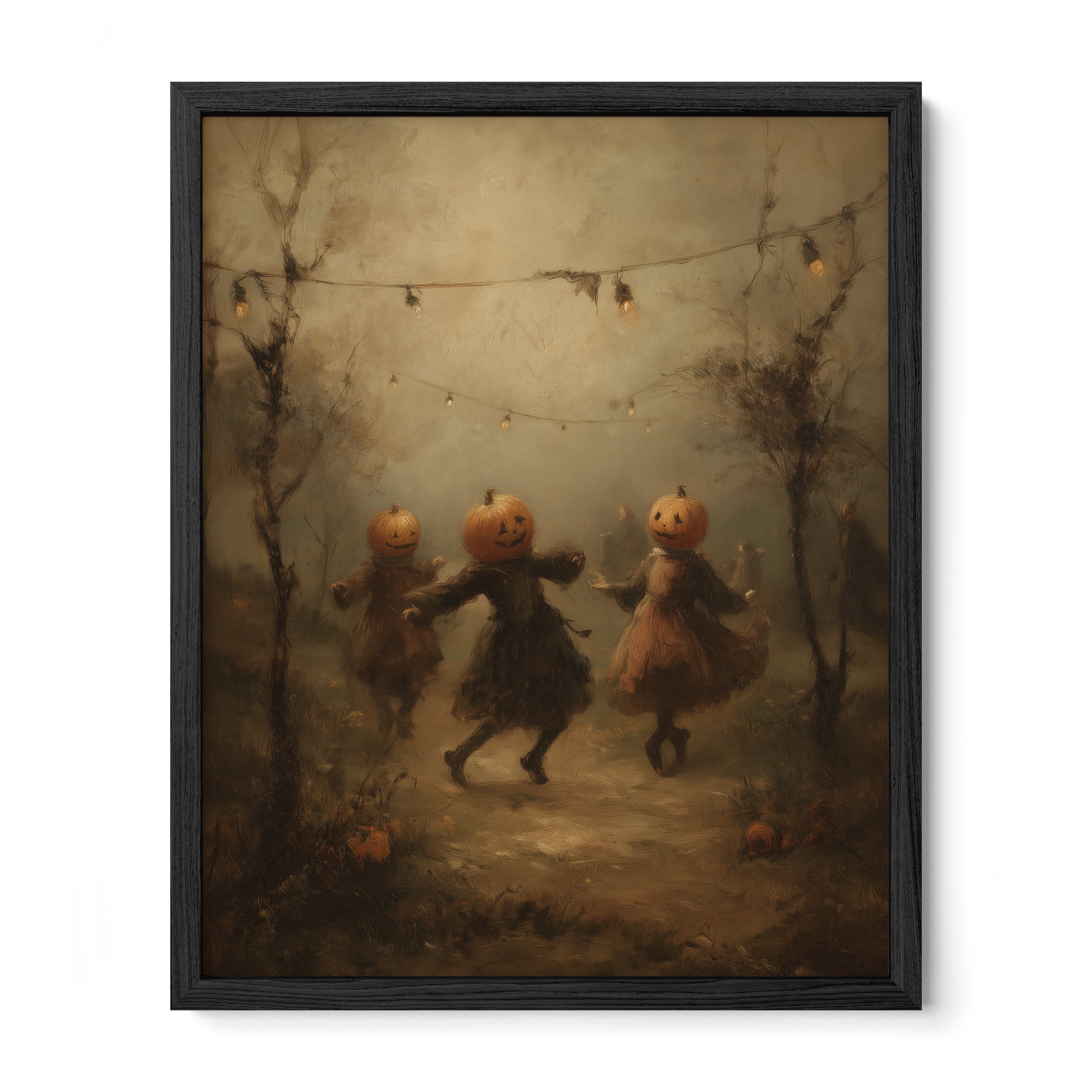 Pumpkin Dance at Dusk