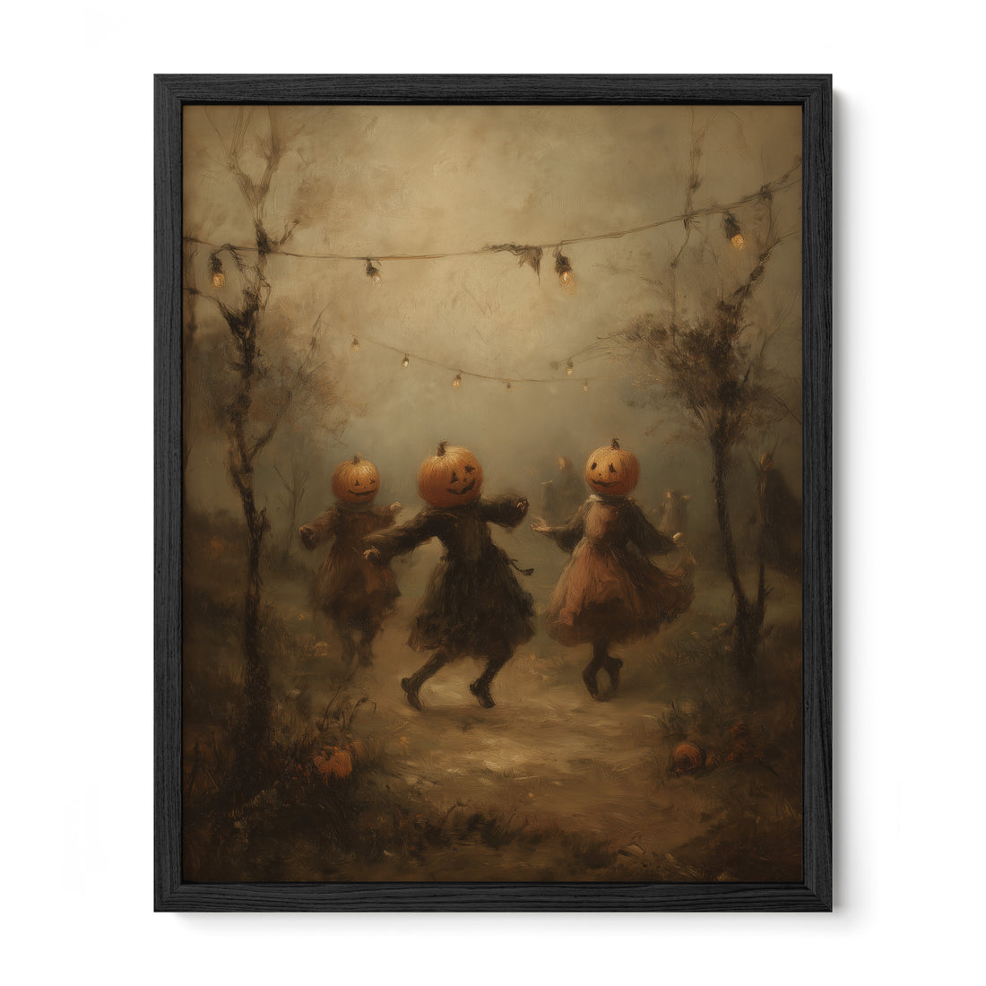 Pumpkin Dance at Dusk