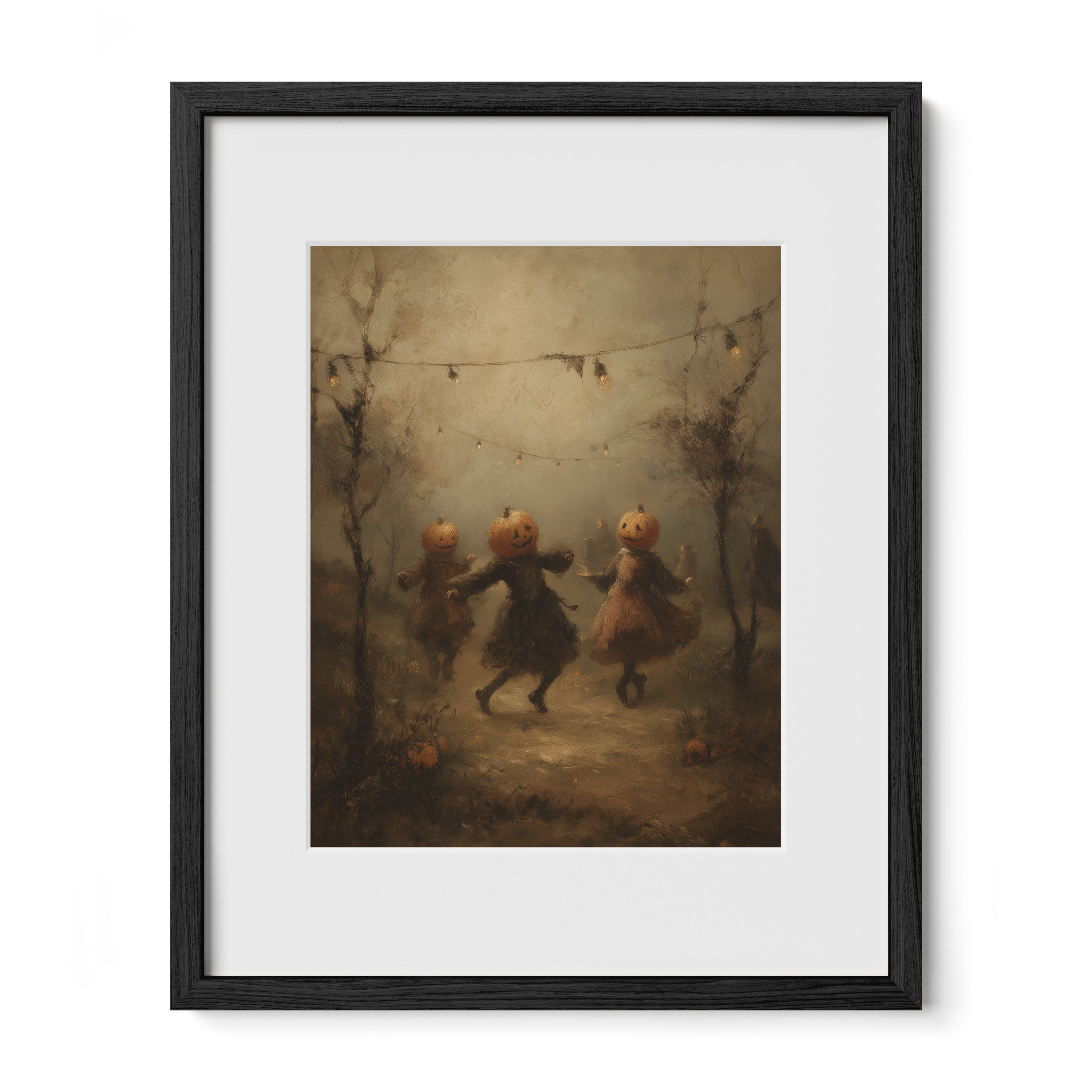 Pumpkin Dance at Dusk