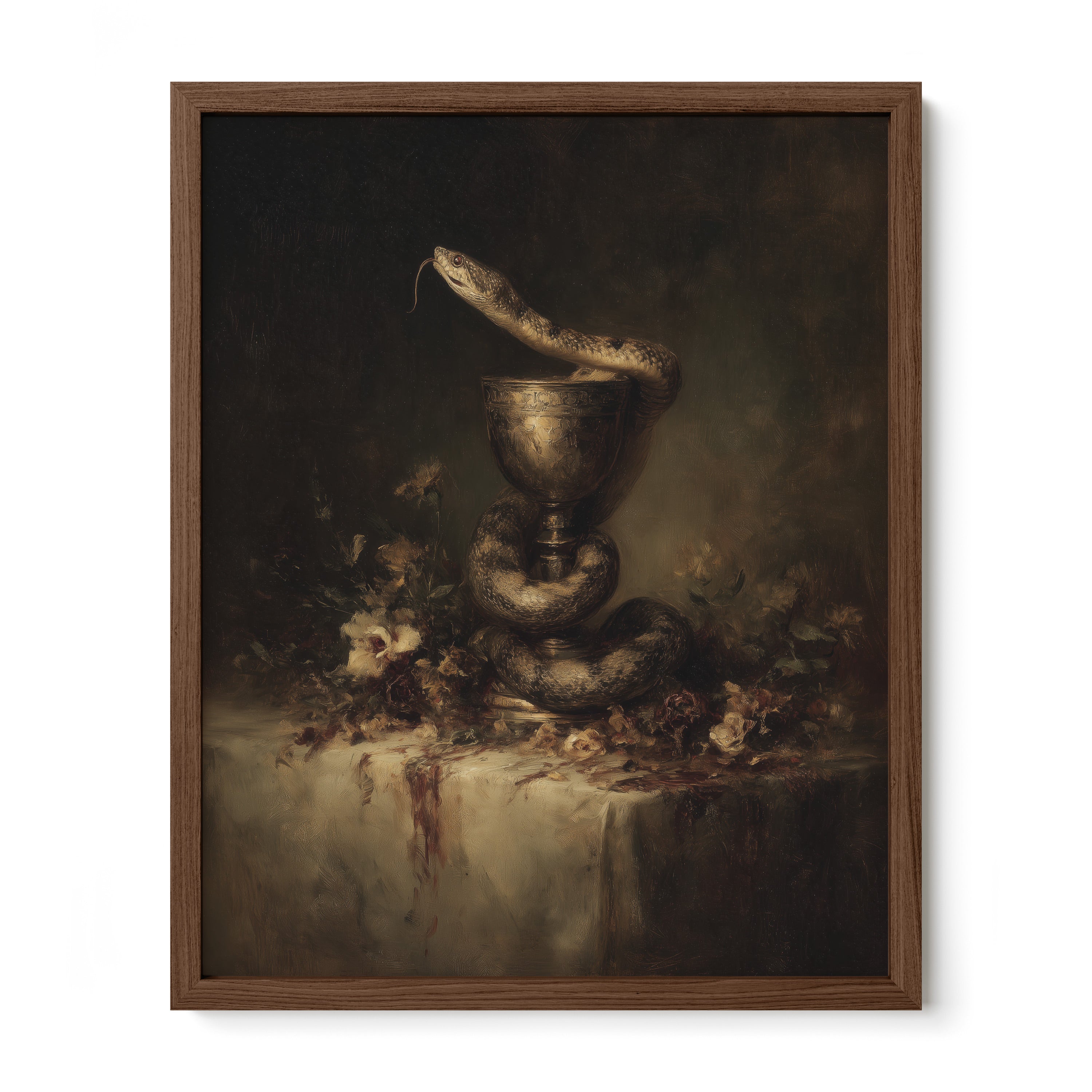 Snake and the Silver Chalice