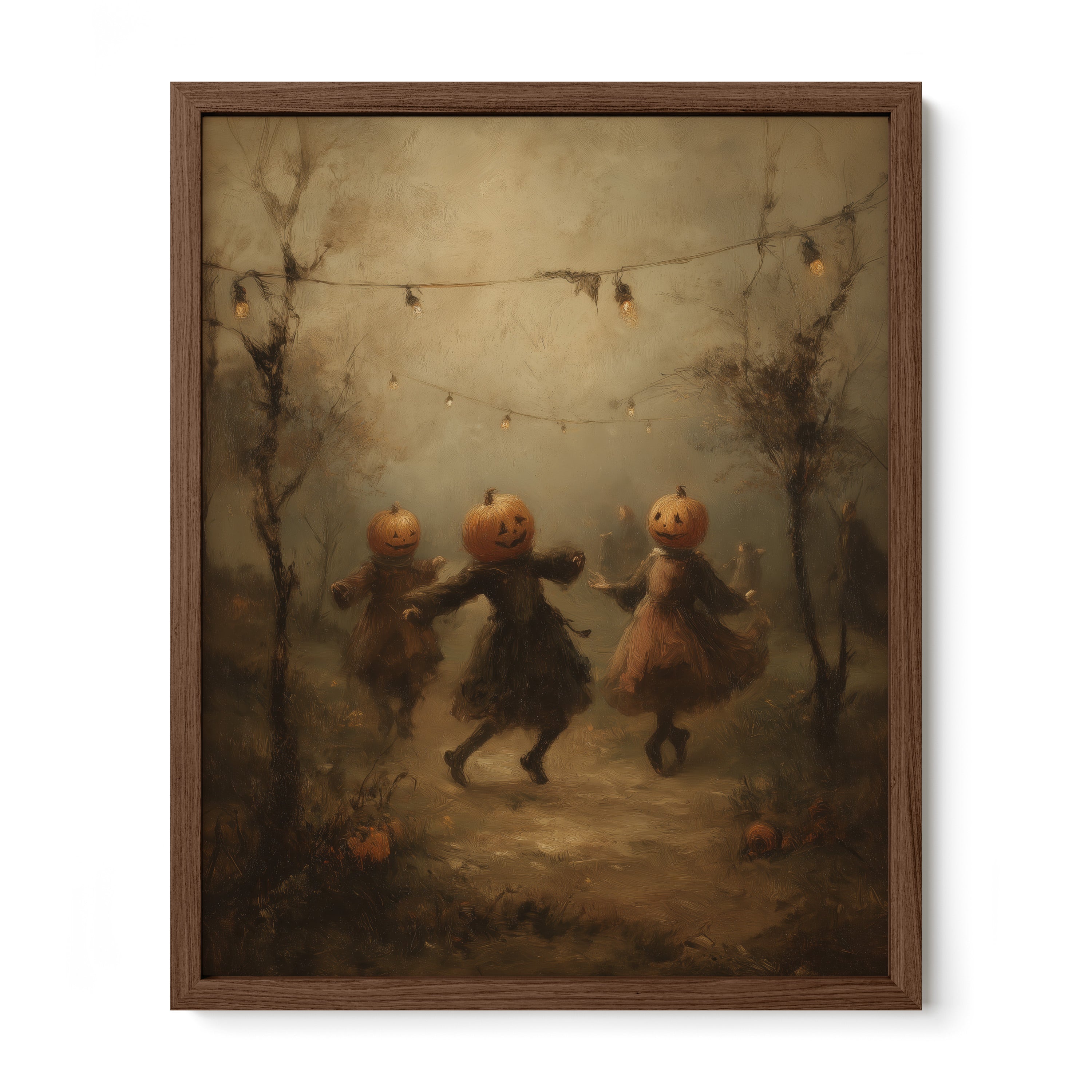 Pumpkin Dance at Dusk