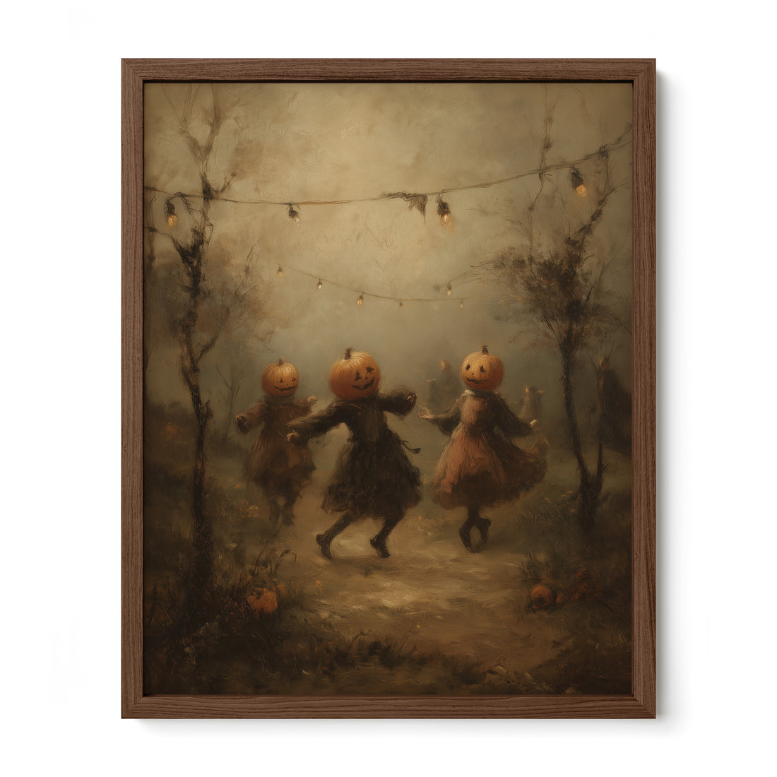Pumpkin Dance at Dusk