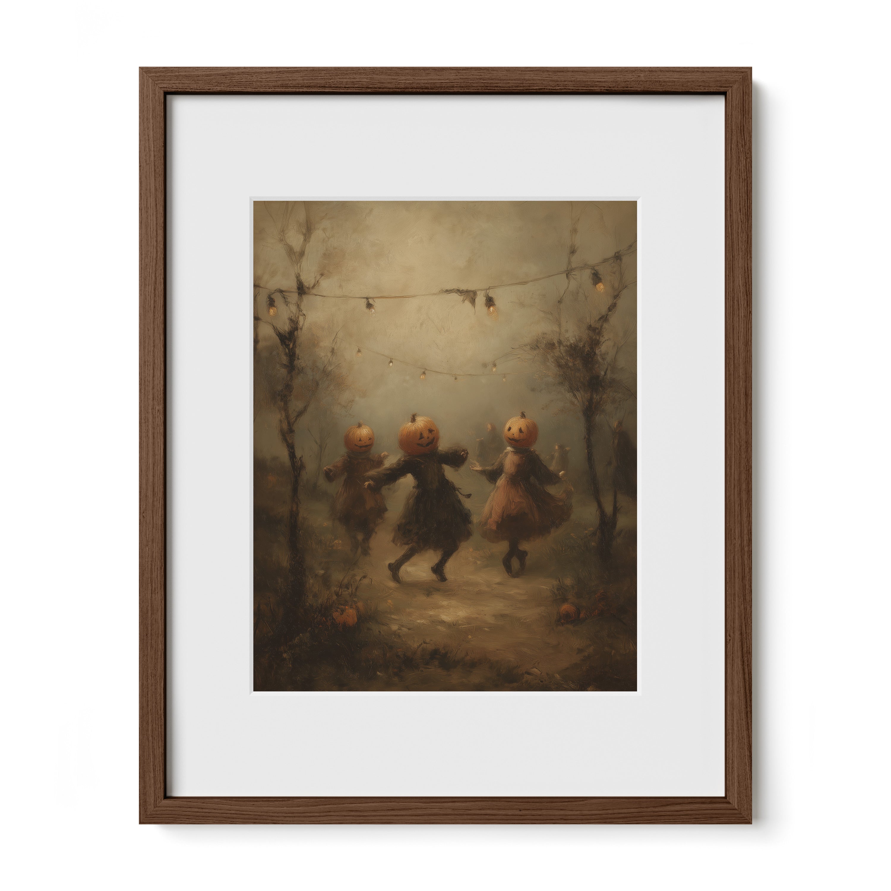 Pumpkin Dance at Dusk