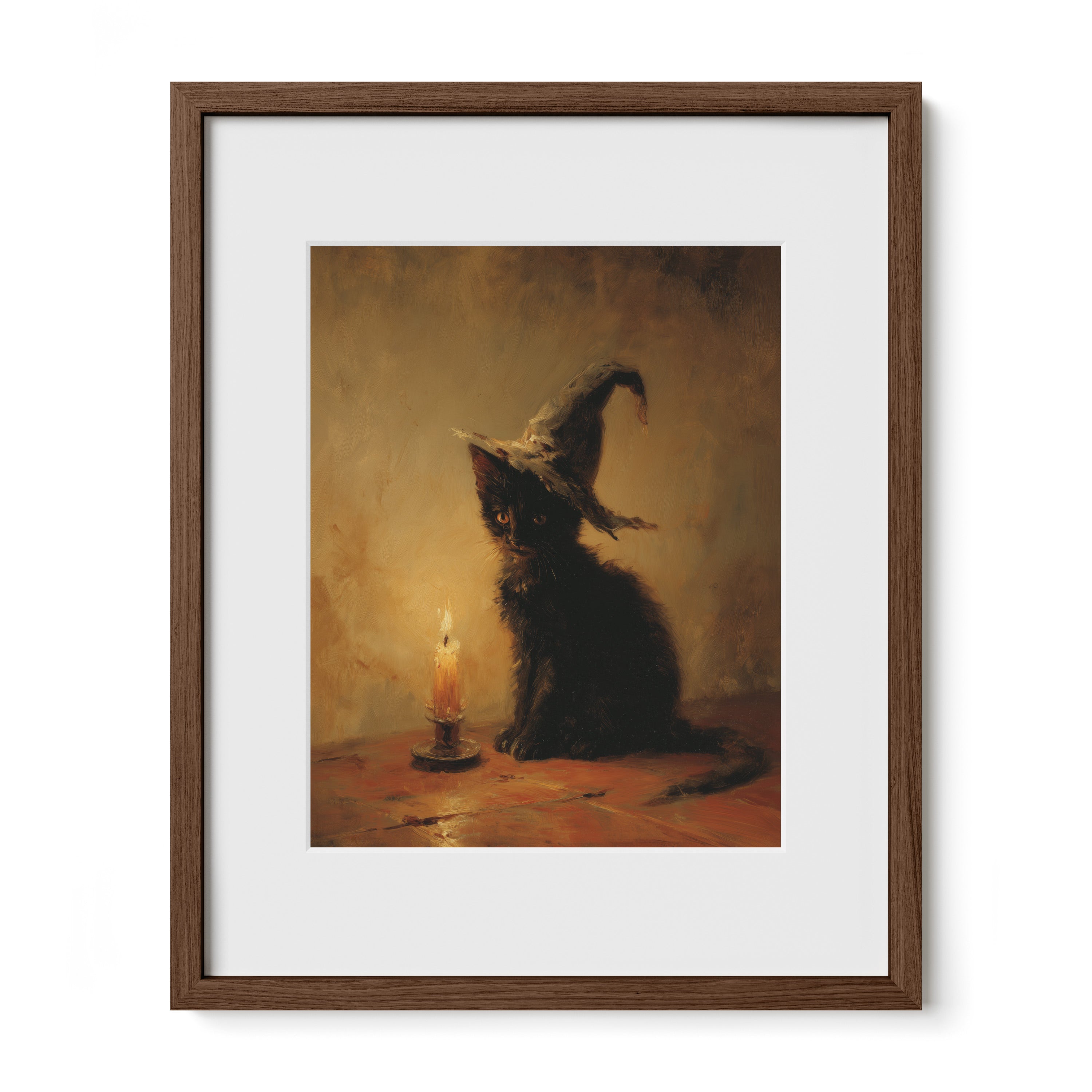 Cat and Candle Magic