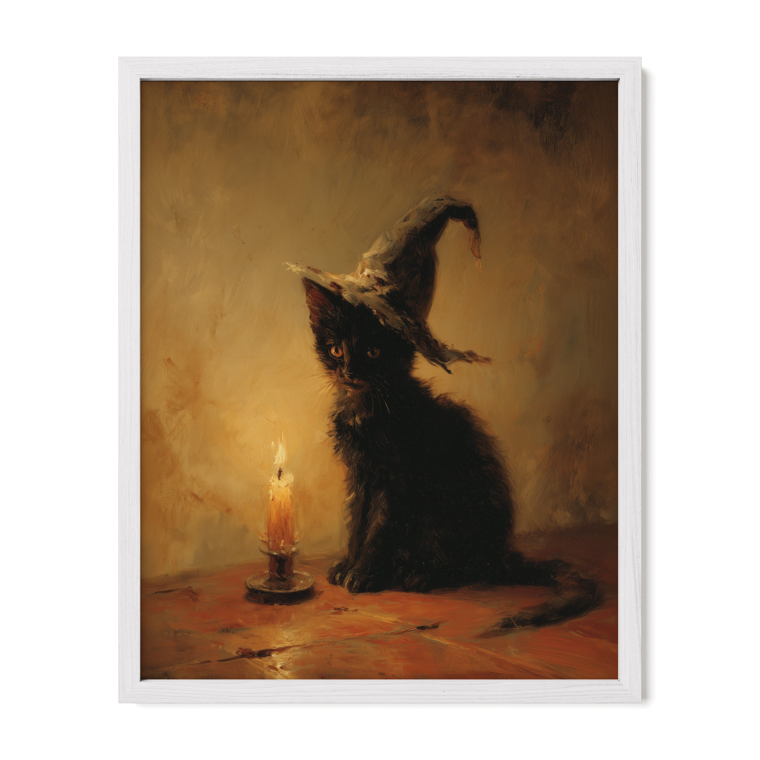 Cat and Candle Magic