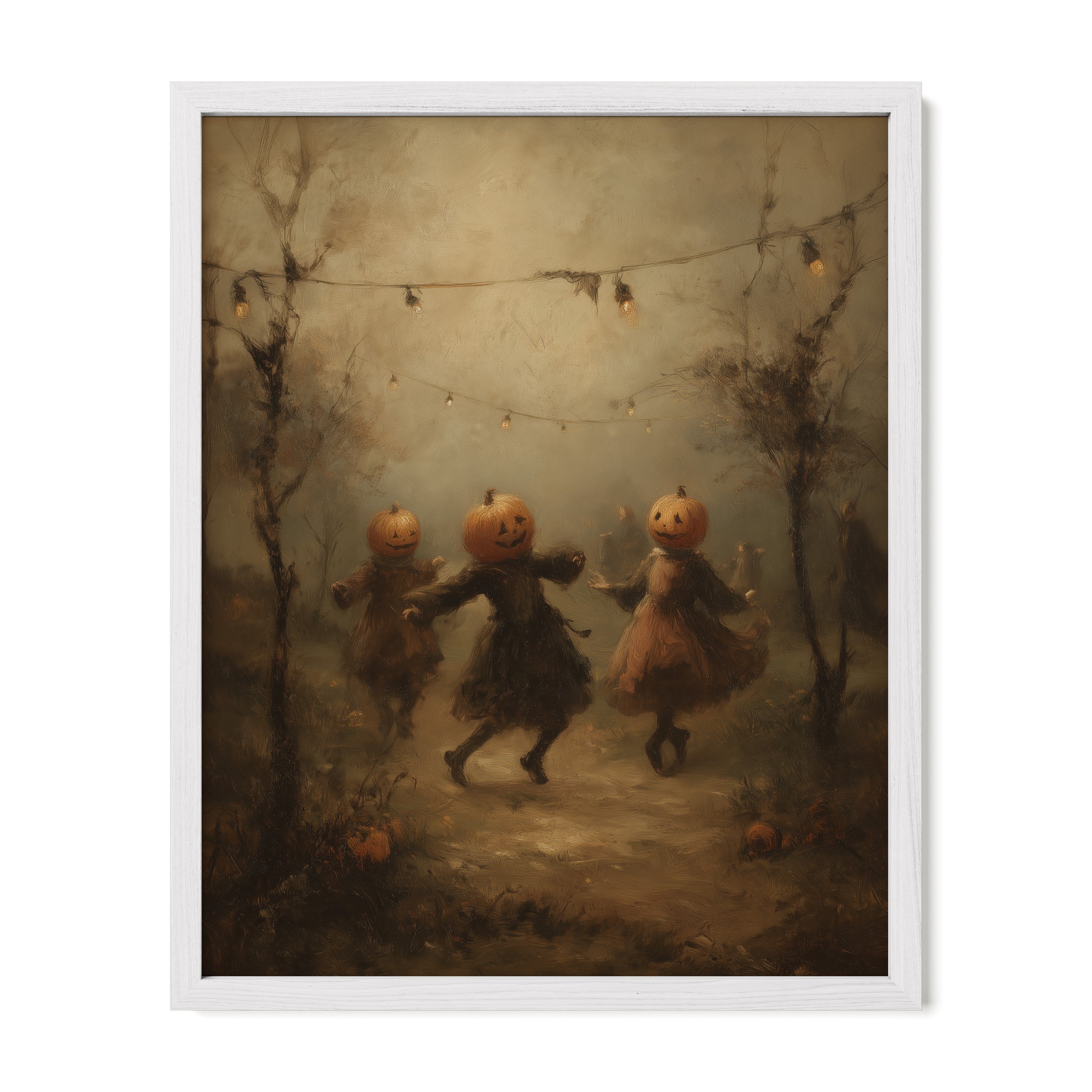 Pumpkin Dance at Dusk