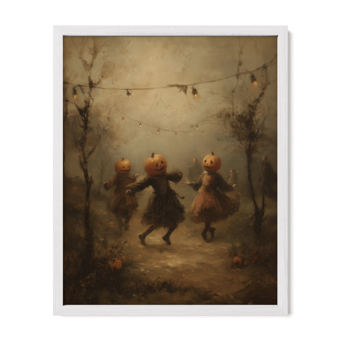 Pumpkin Dance at Dusk