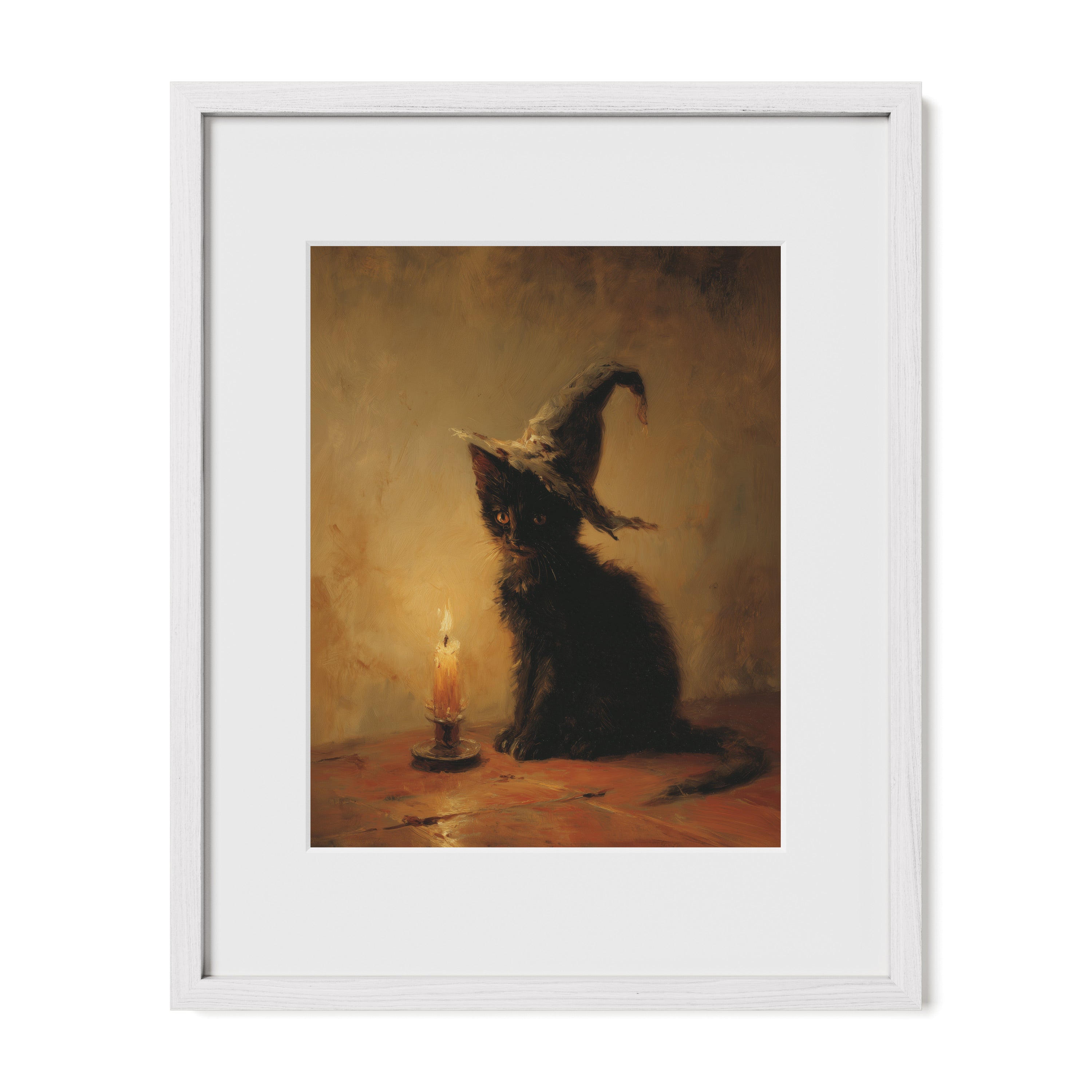 Cat and Candle Magic