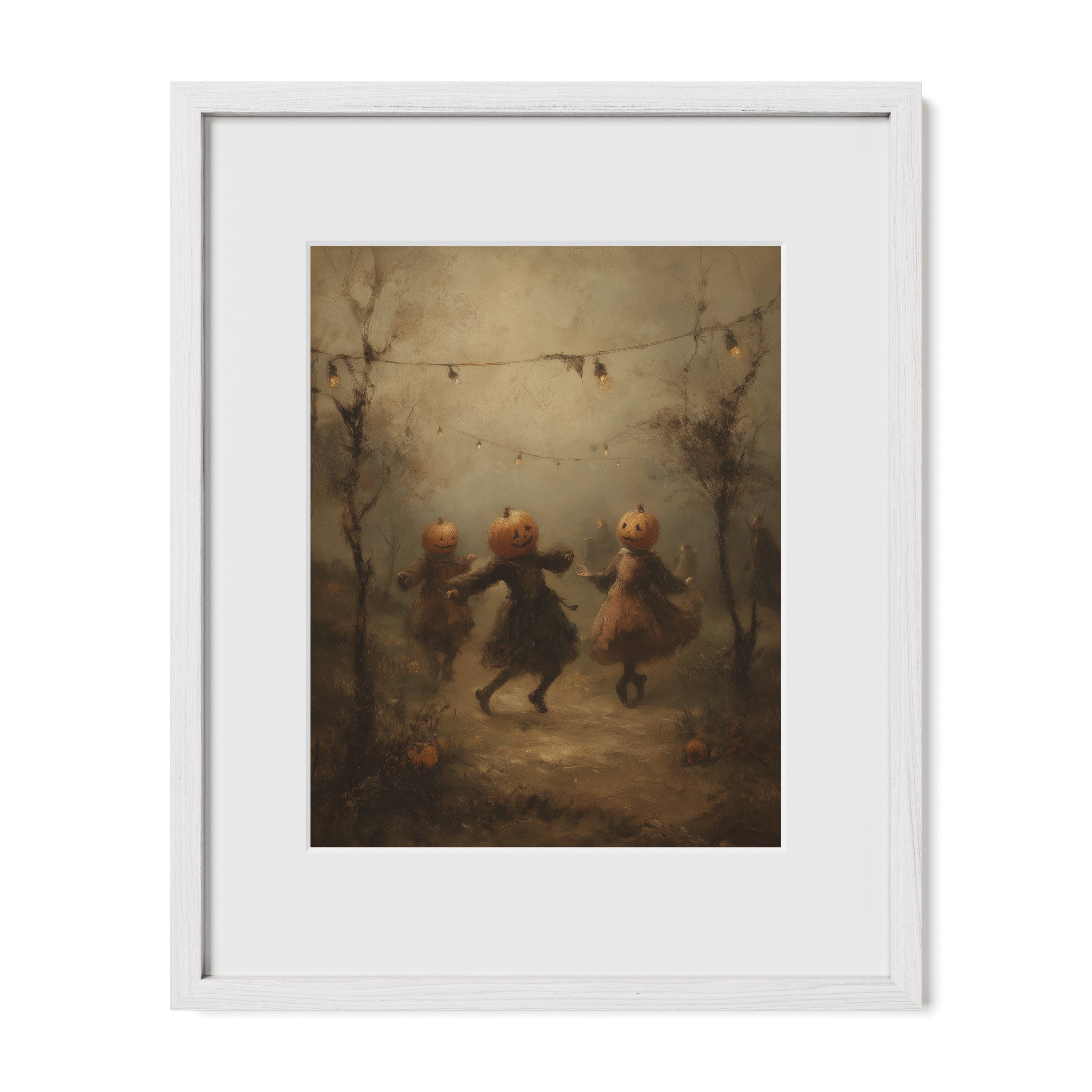 Pumpkin Dance at Dusk