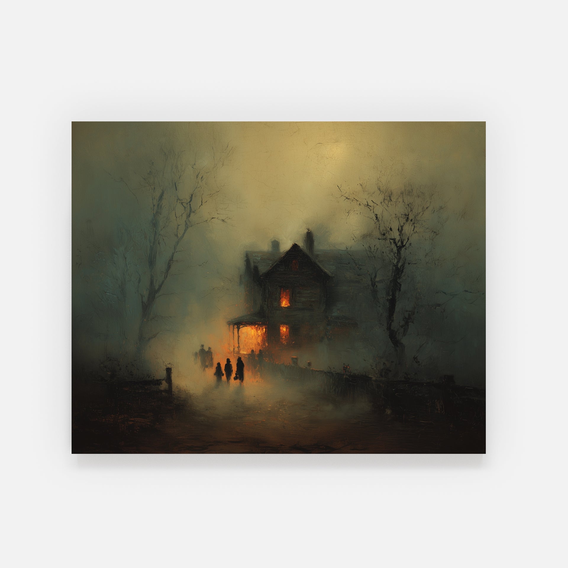 Moonlit Halloween Visit