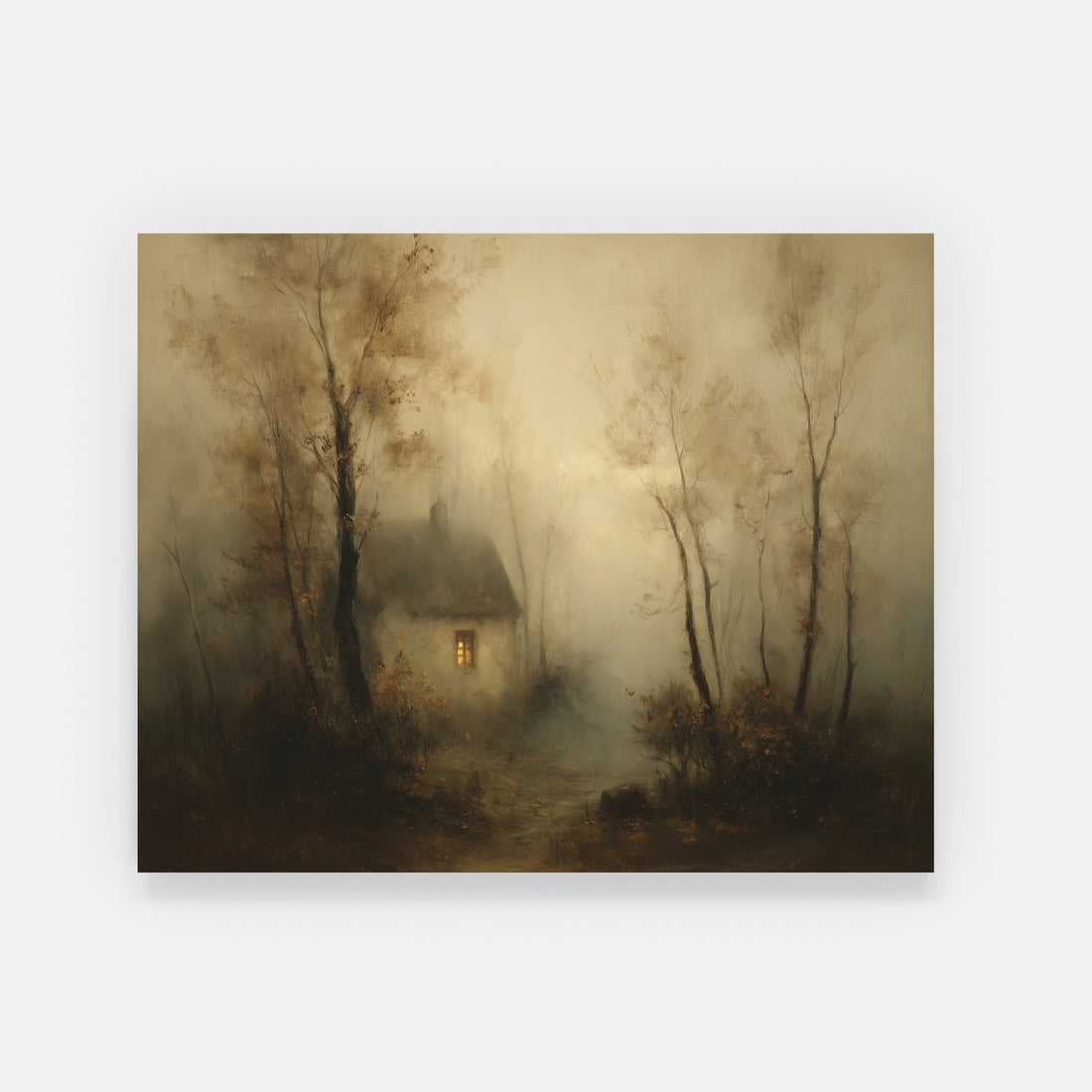 Fog House in Woodland