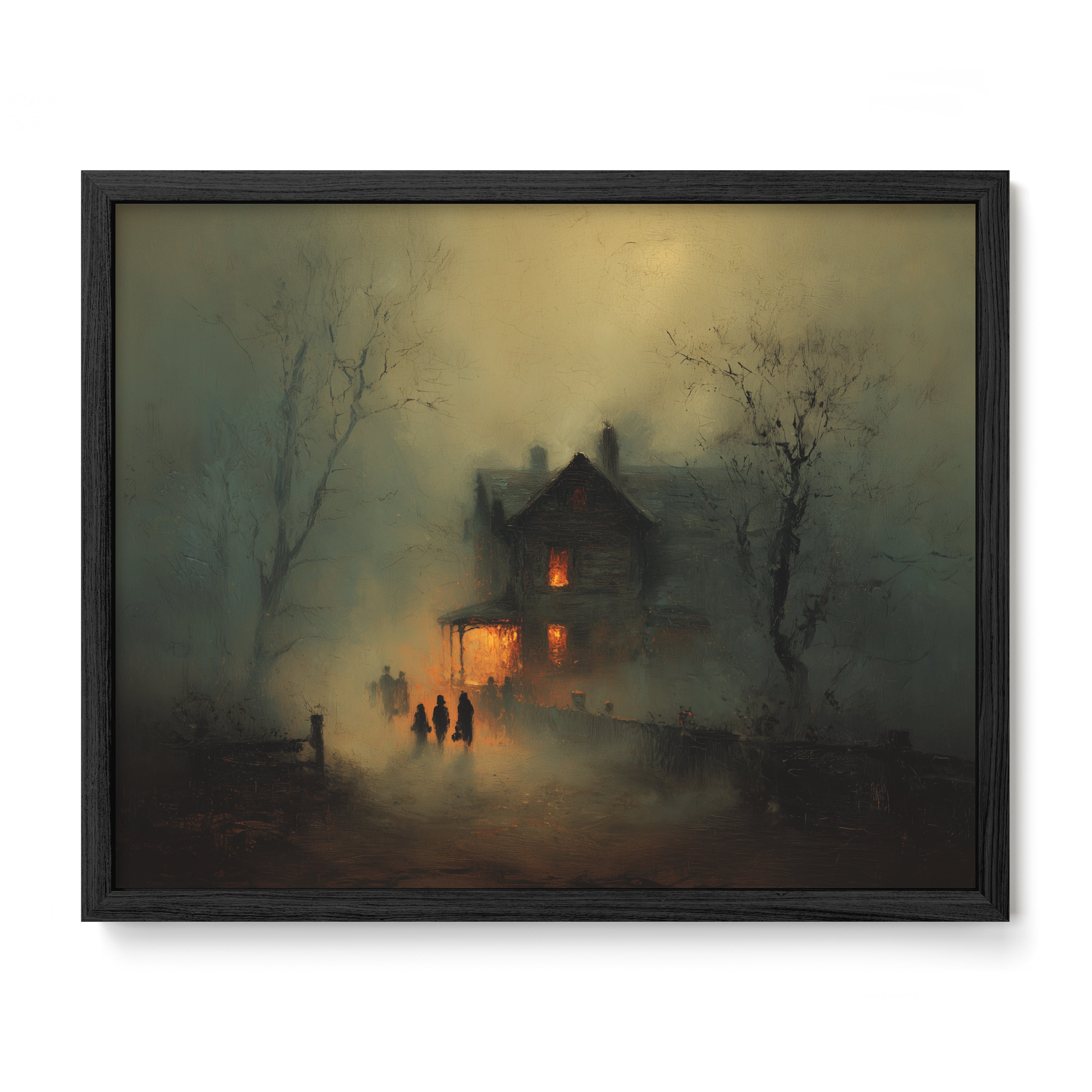 Moonlit Halloween Visit