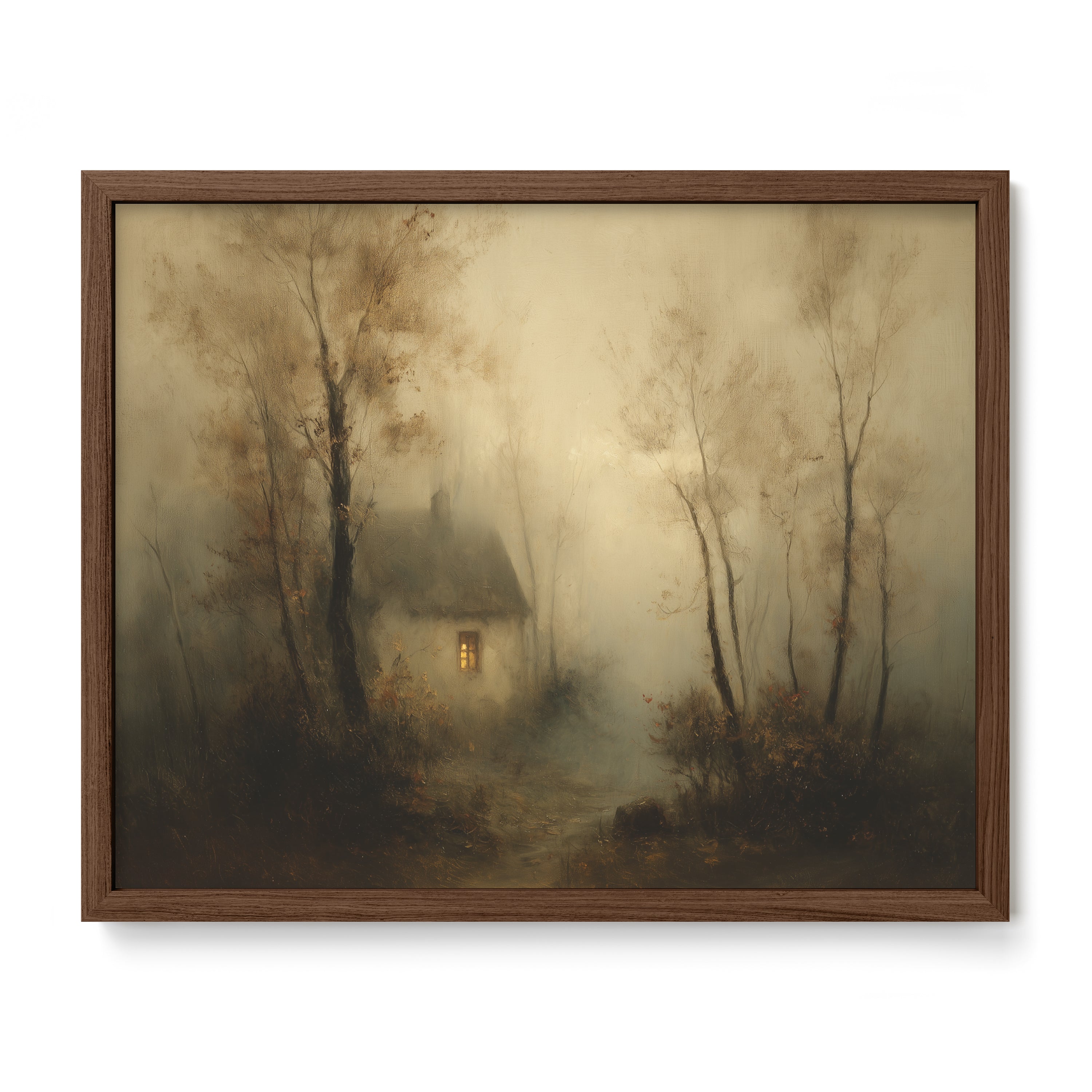 Fog House in Woodland