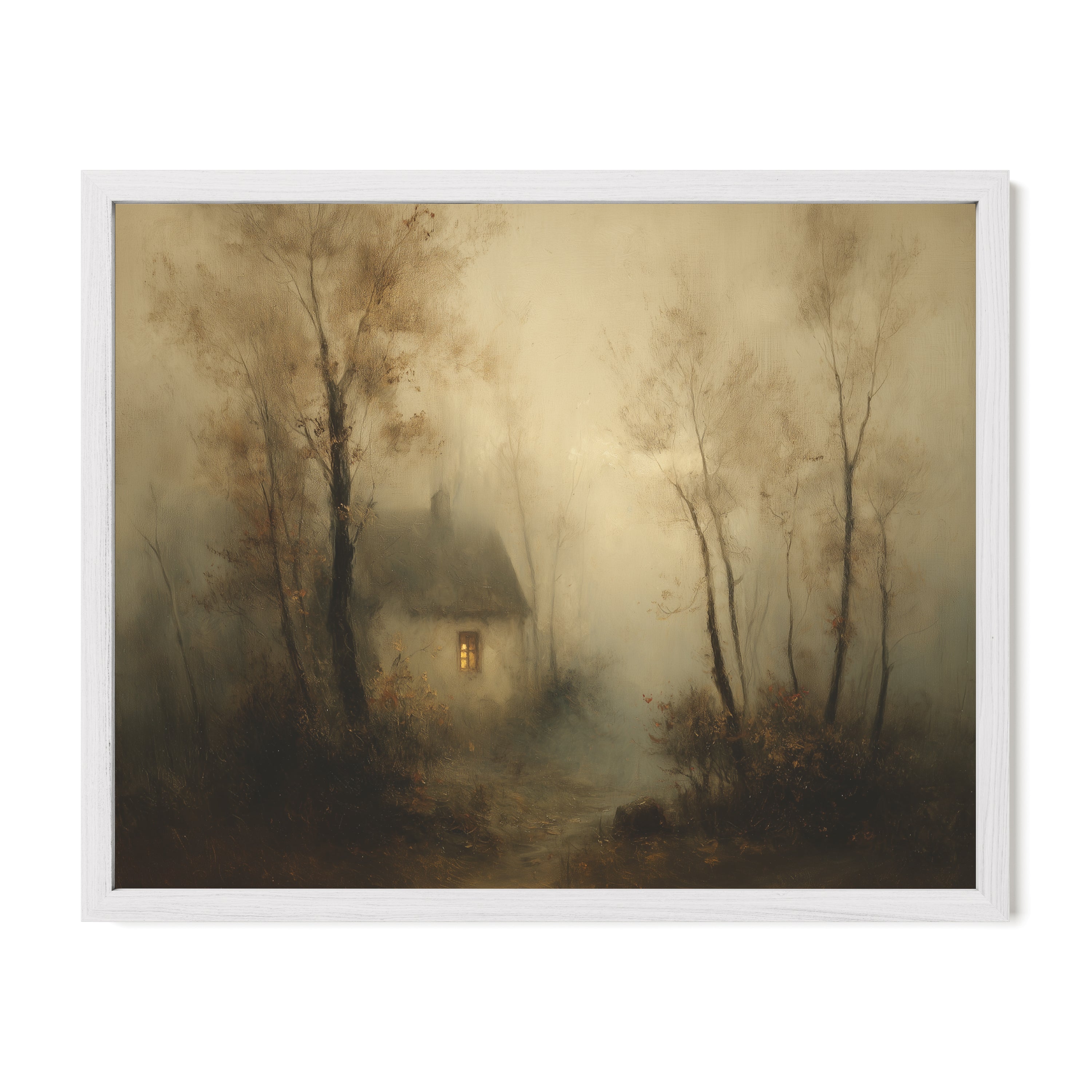 Fog House in Woodland