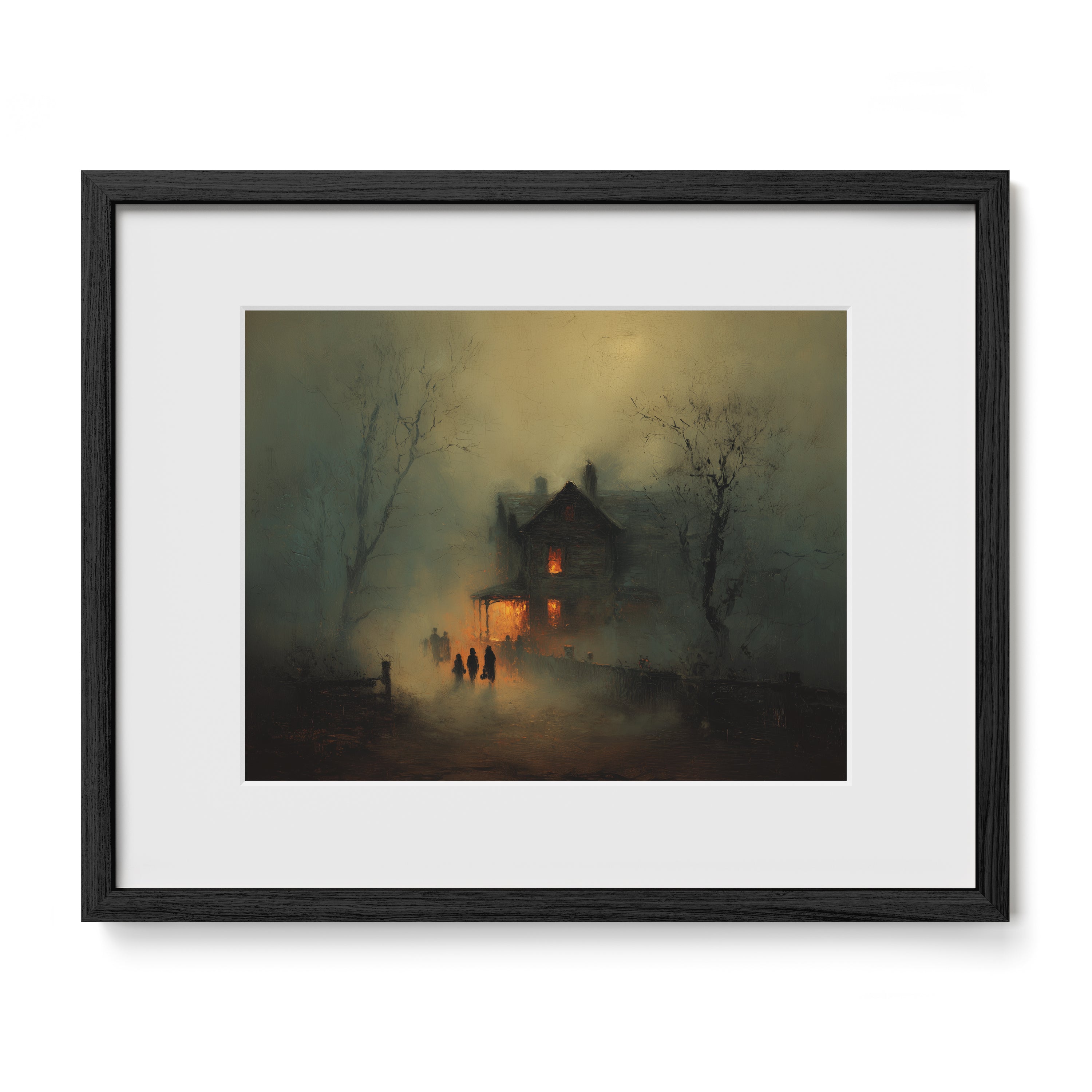 Moonlit Halloween Visit