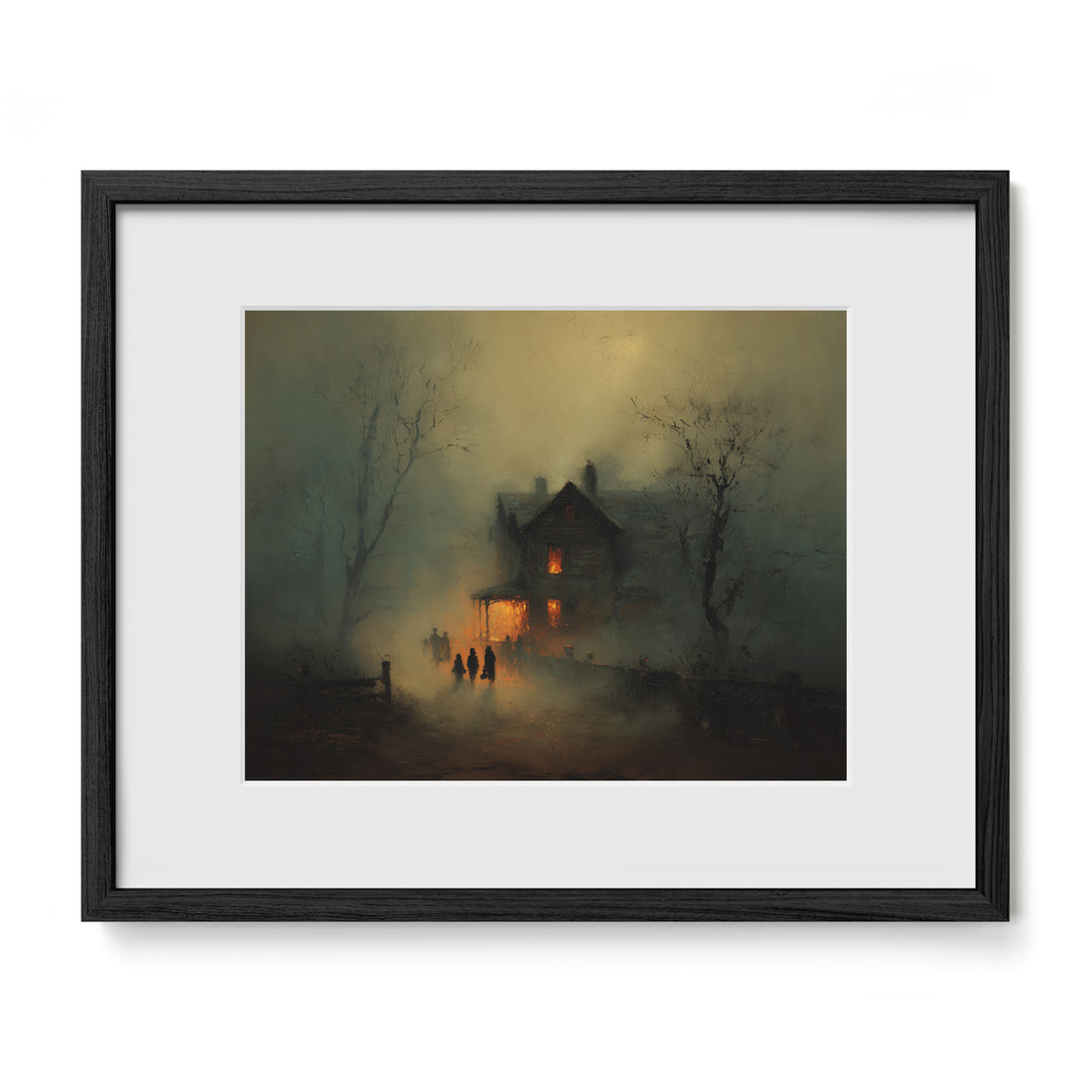 Moonlit Halloween Visit