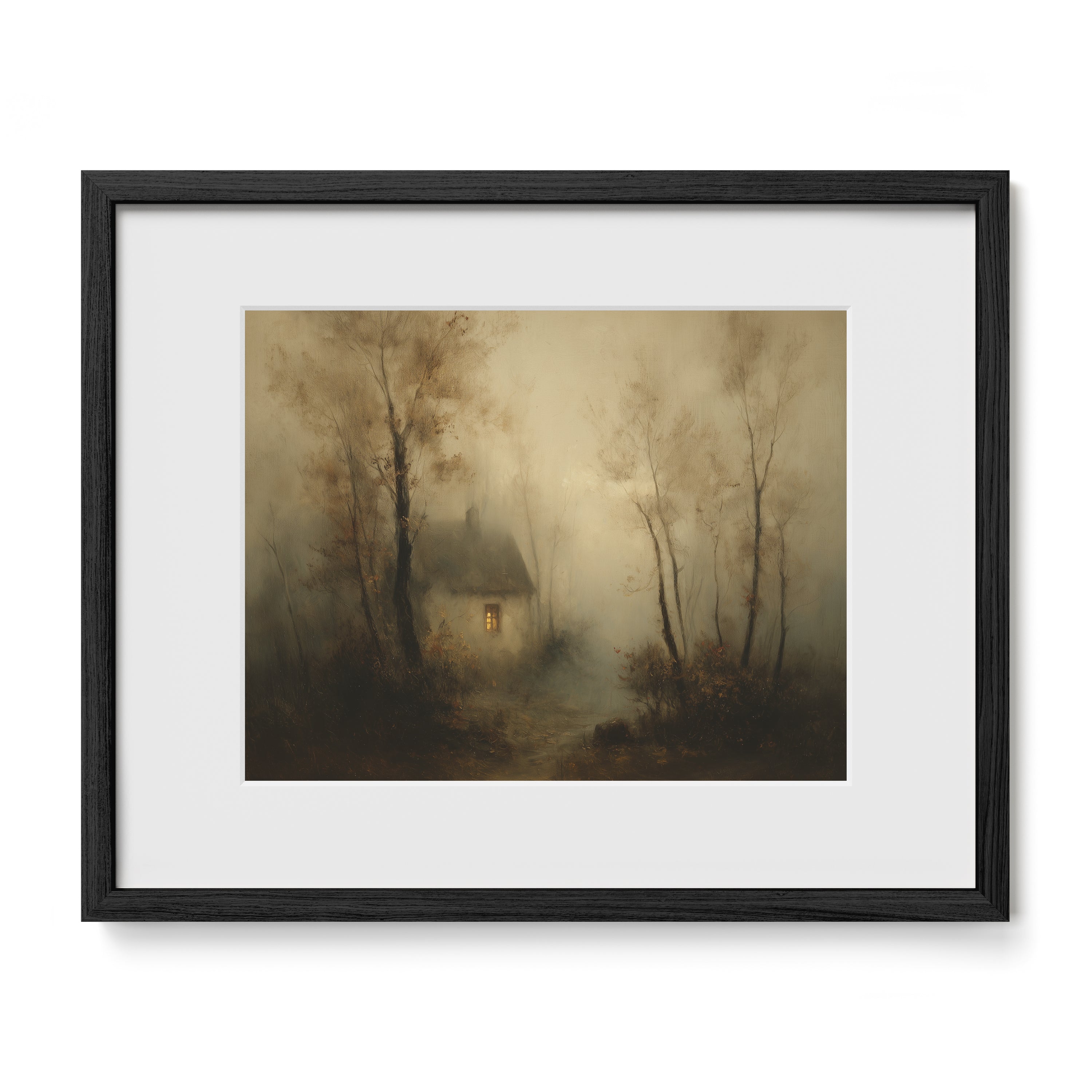 Fog House in Woodland