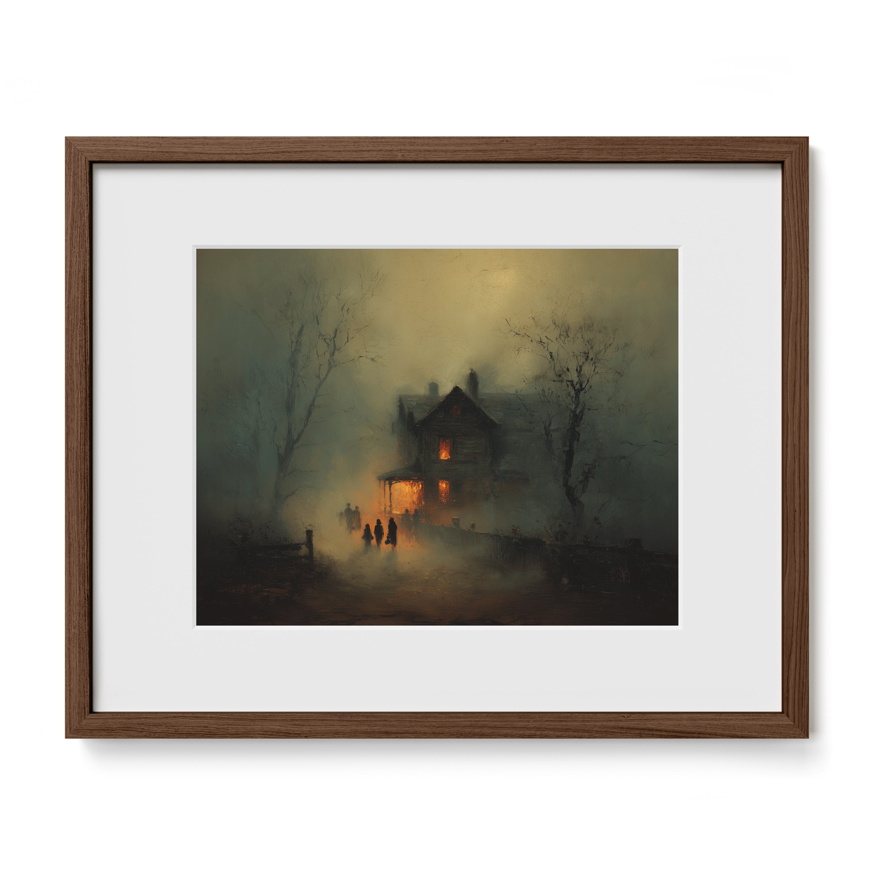 Moonlit Halloween Visit