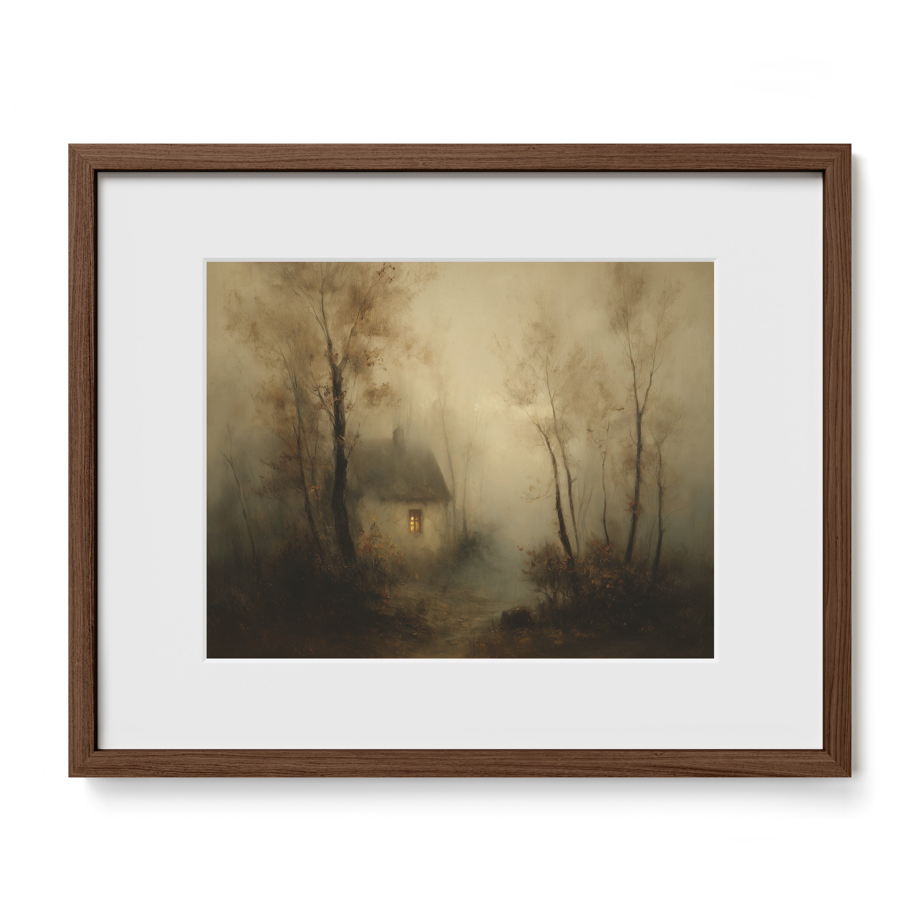 Fog House in Woodland