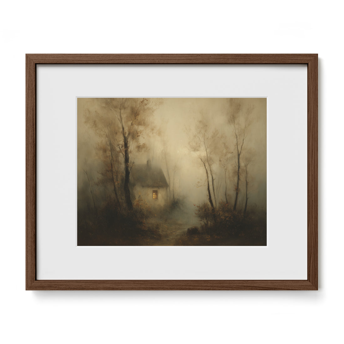 Fog House in Woodland