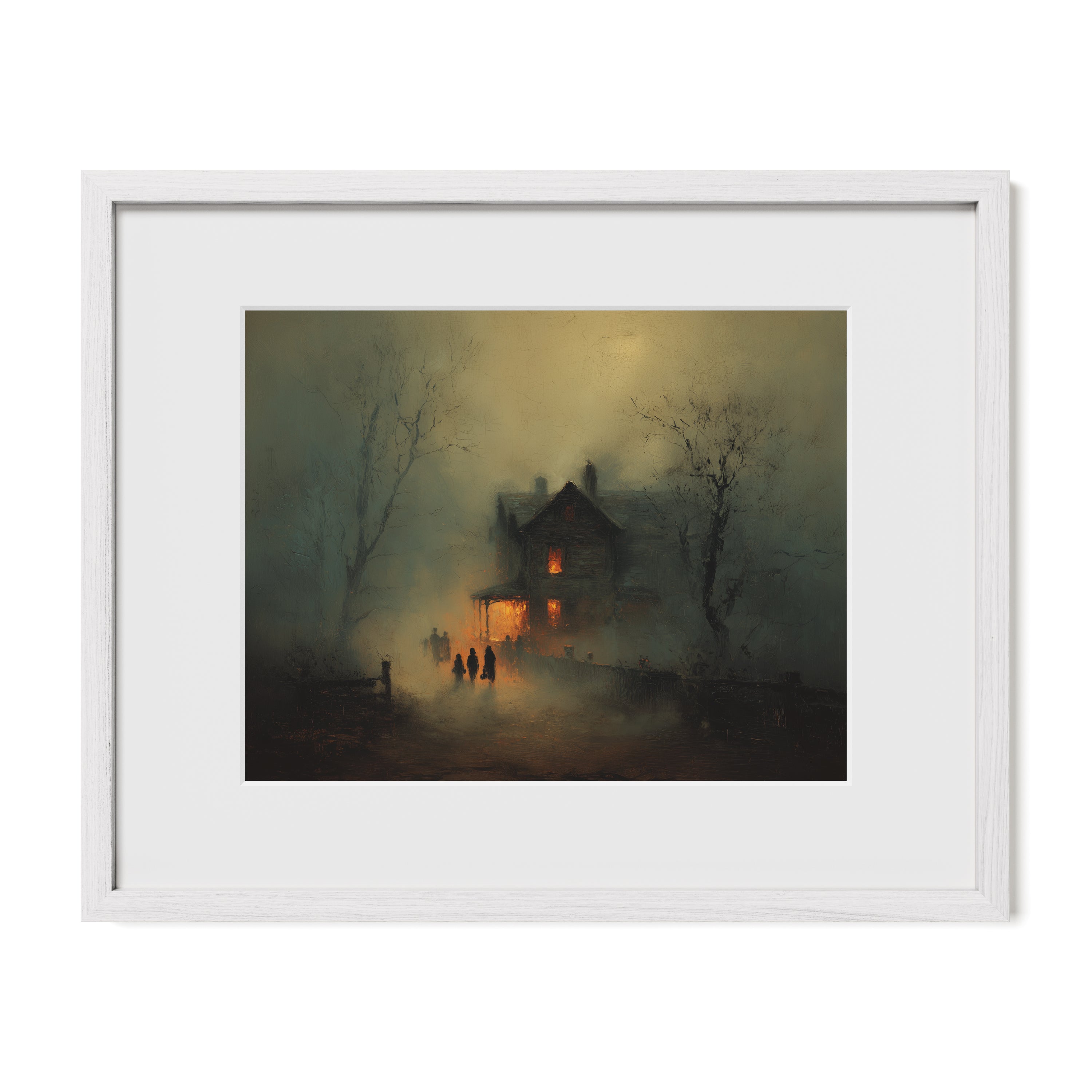 Moonlit Halloween Visit