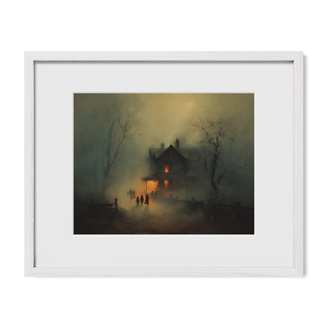 Moonlit Halloween Visit