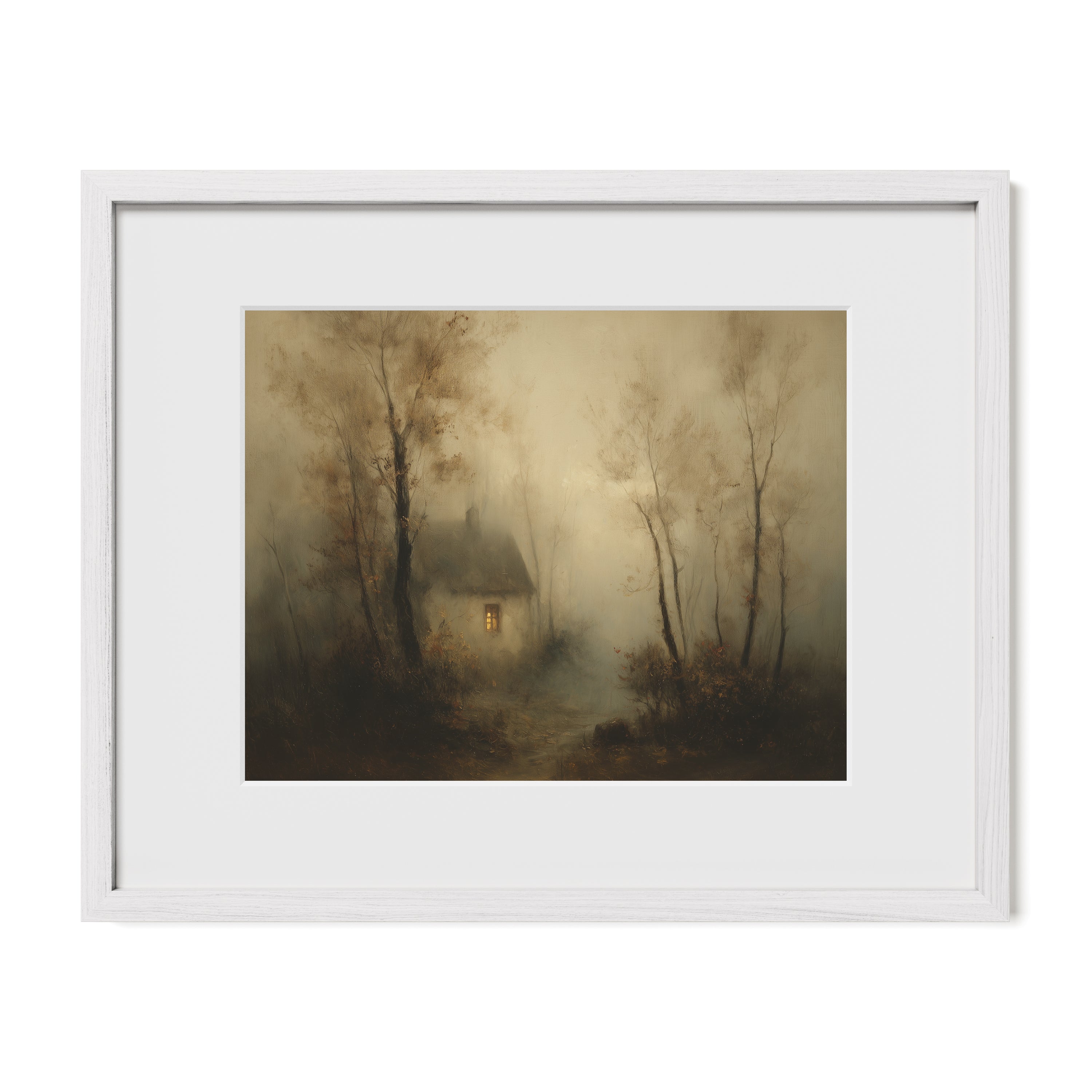 Fog House in Woodland