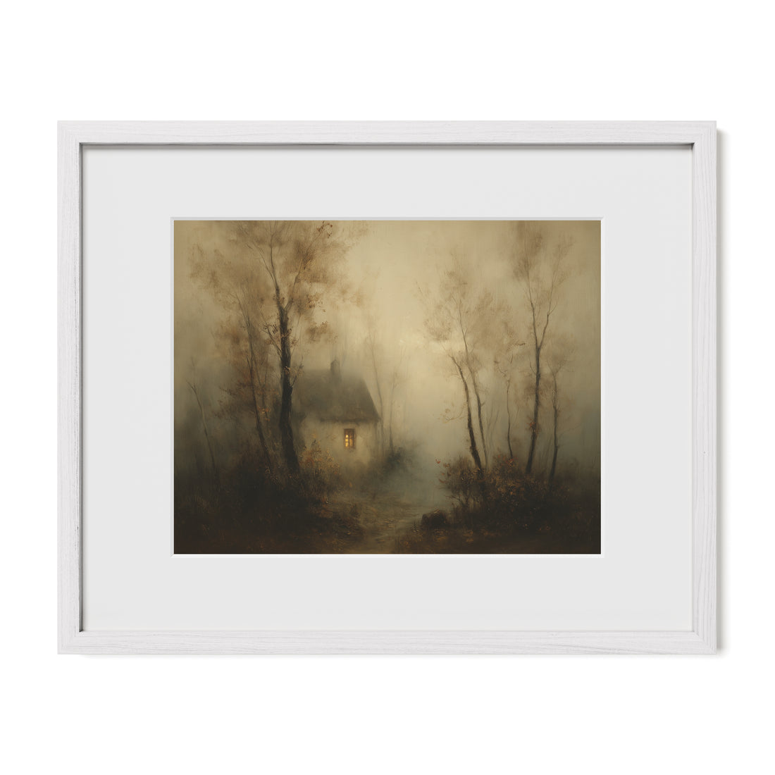 Fog House in Woodland