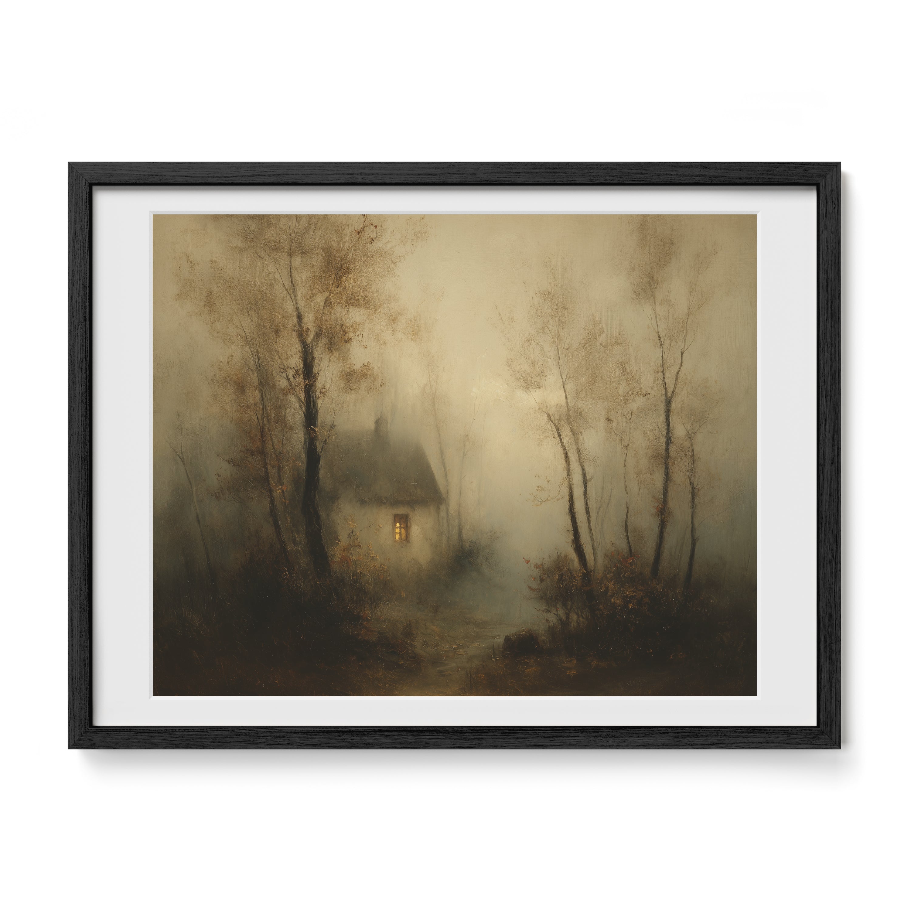 Fog House in Woodland