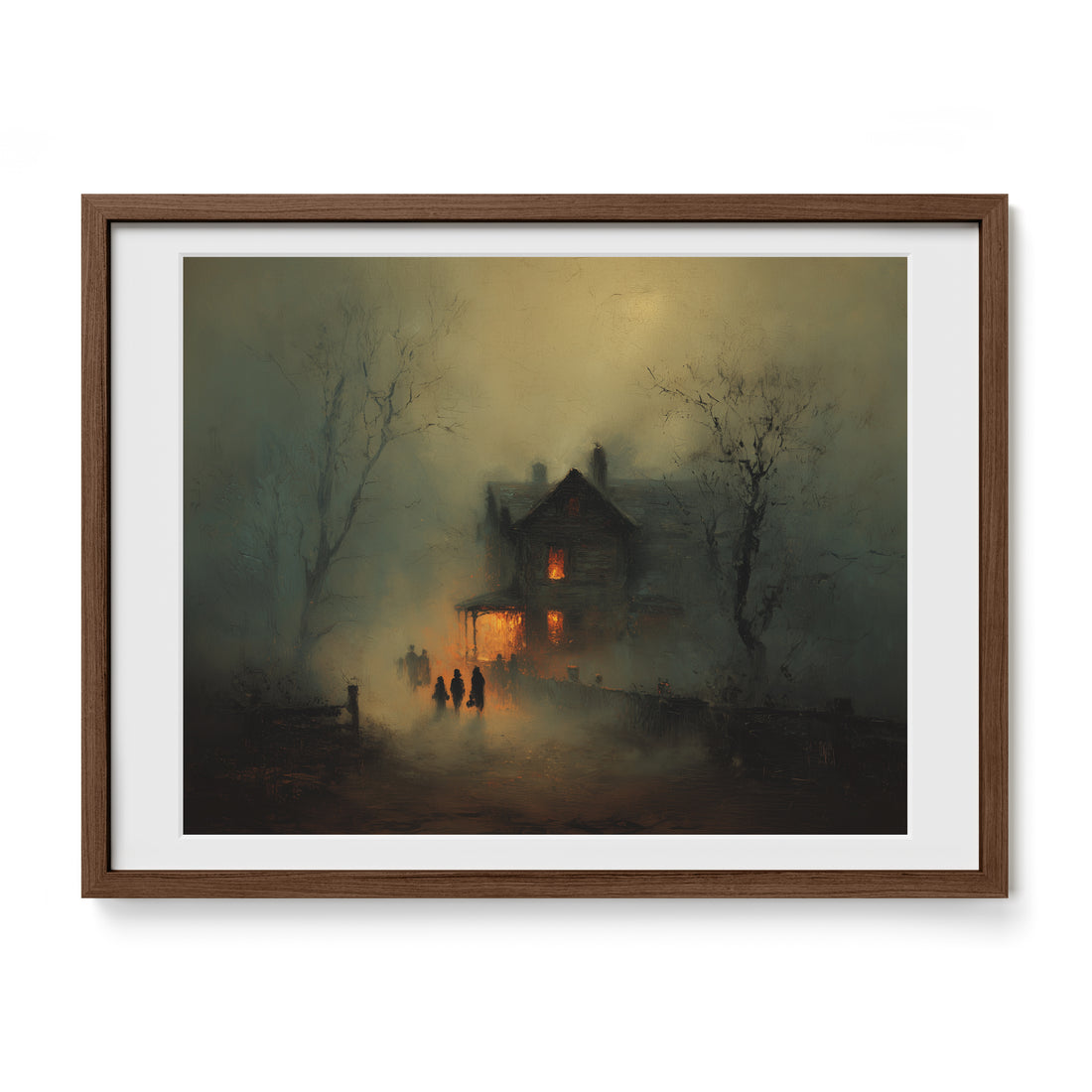 Moonlit Halloween Visit