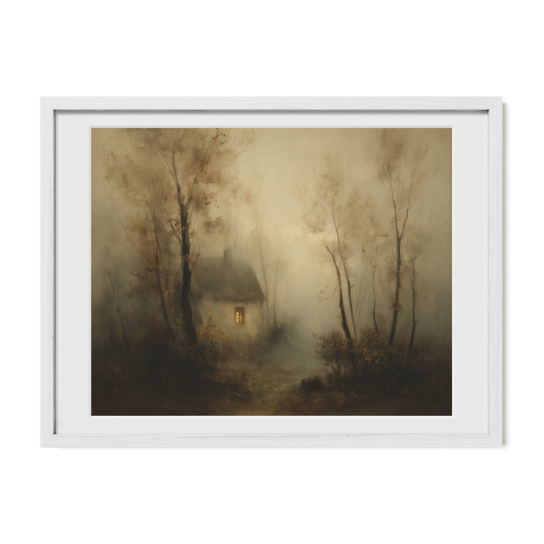 Fog House in Woodland