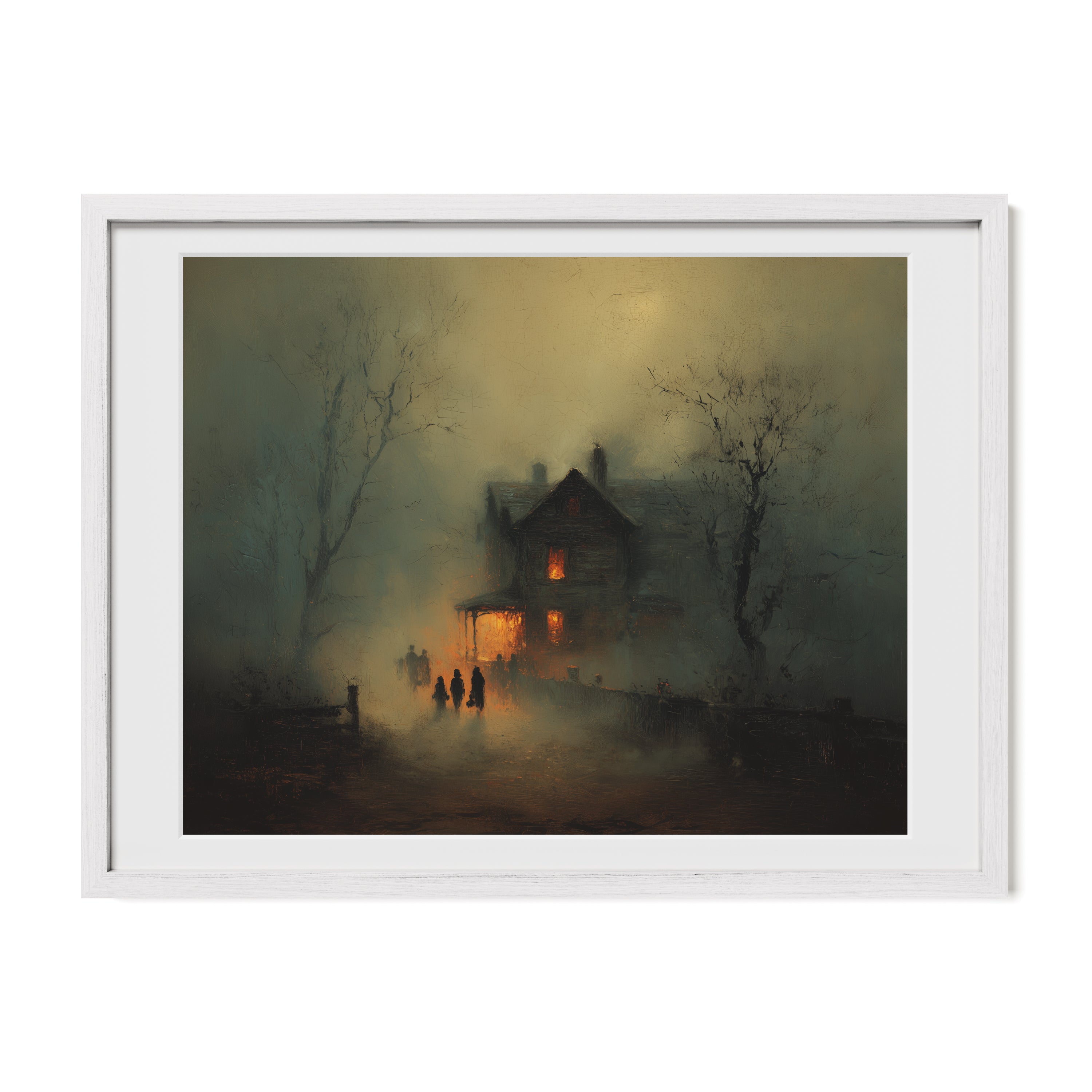 Moonlit Halloween Visit