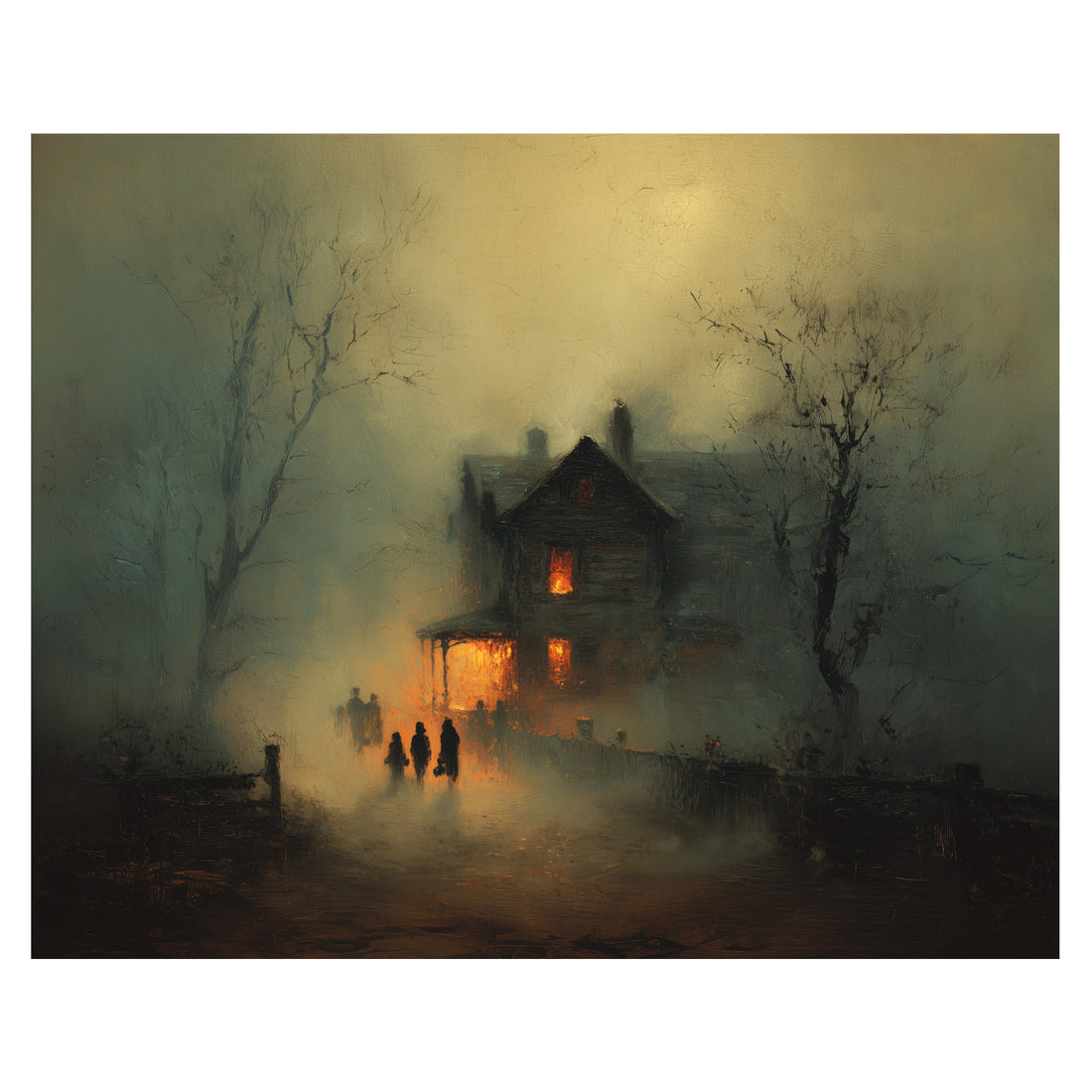 Moonlit Halloween Visit