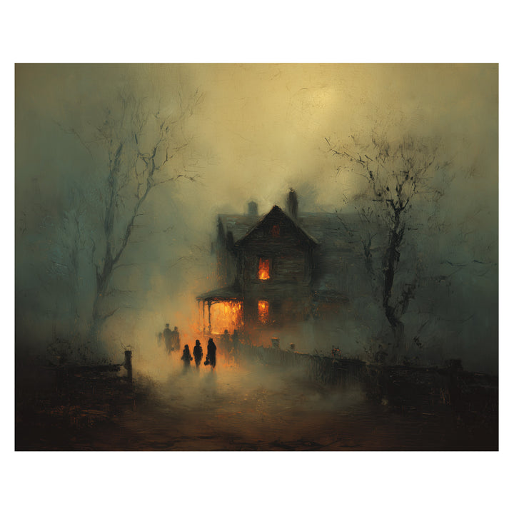 Moonlit Halloween Visit
