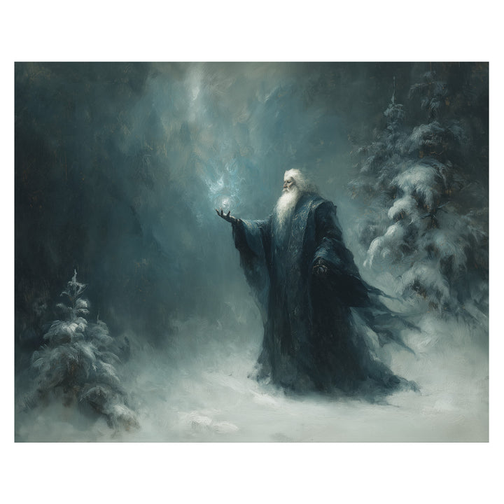 Winter Spirit With Lantern