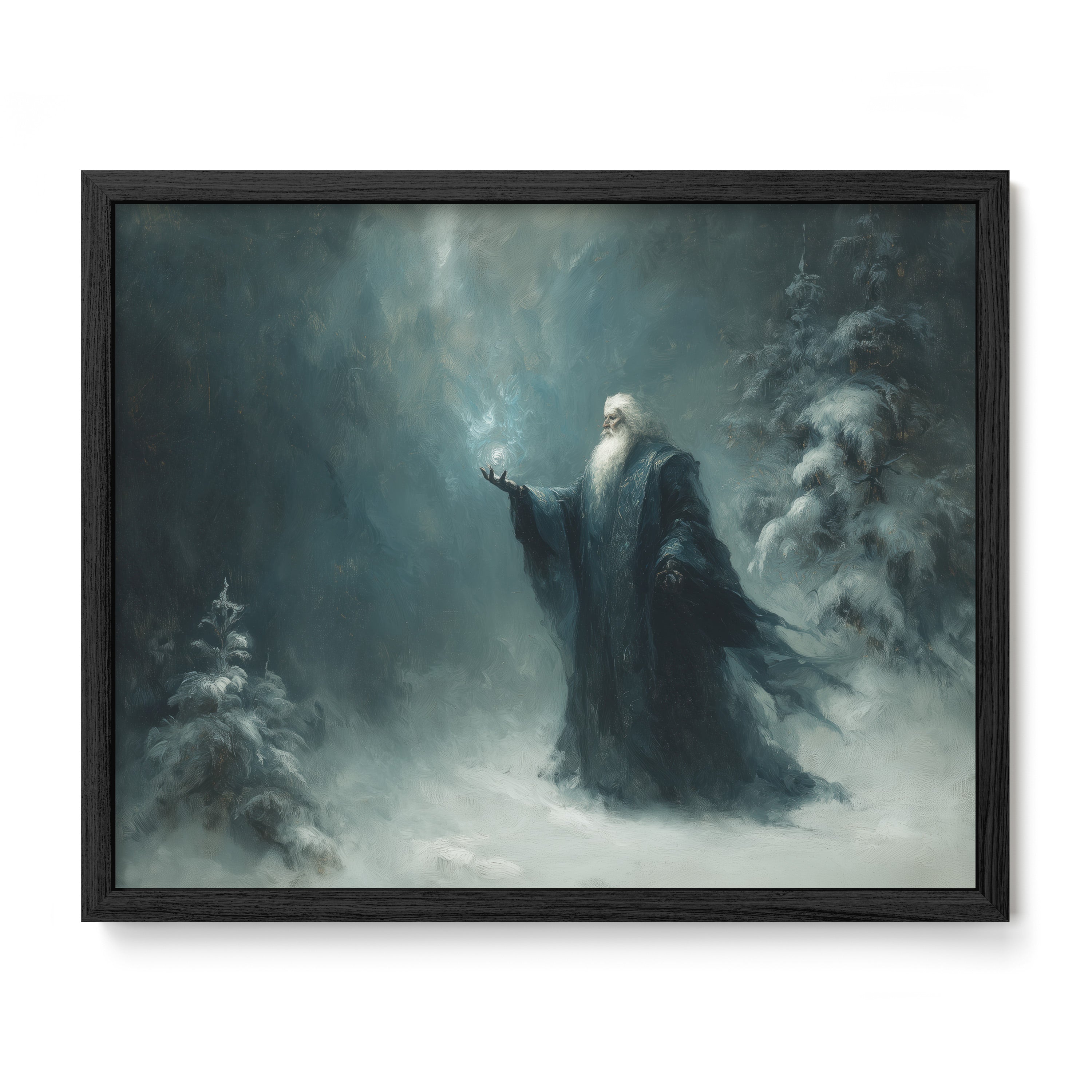Winter Spirit With Lantern
