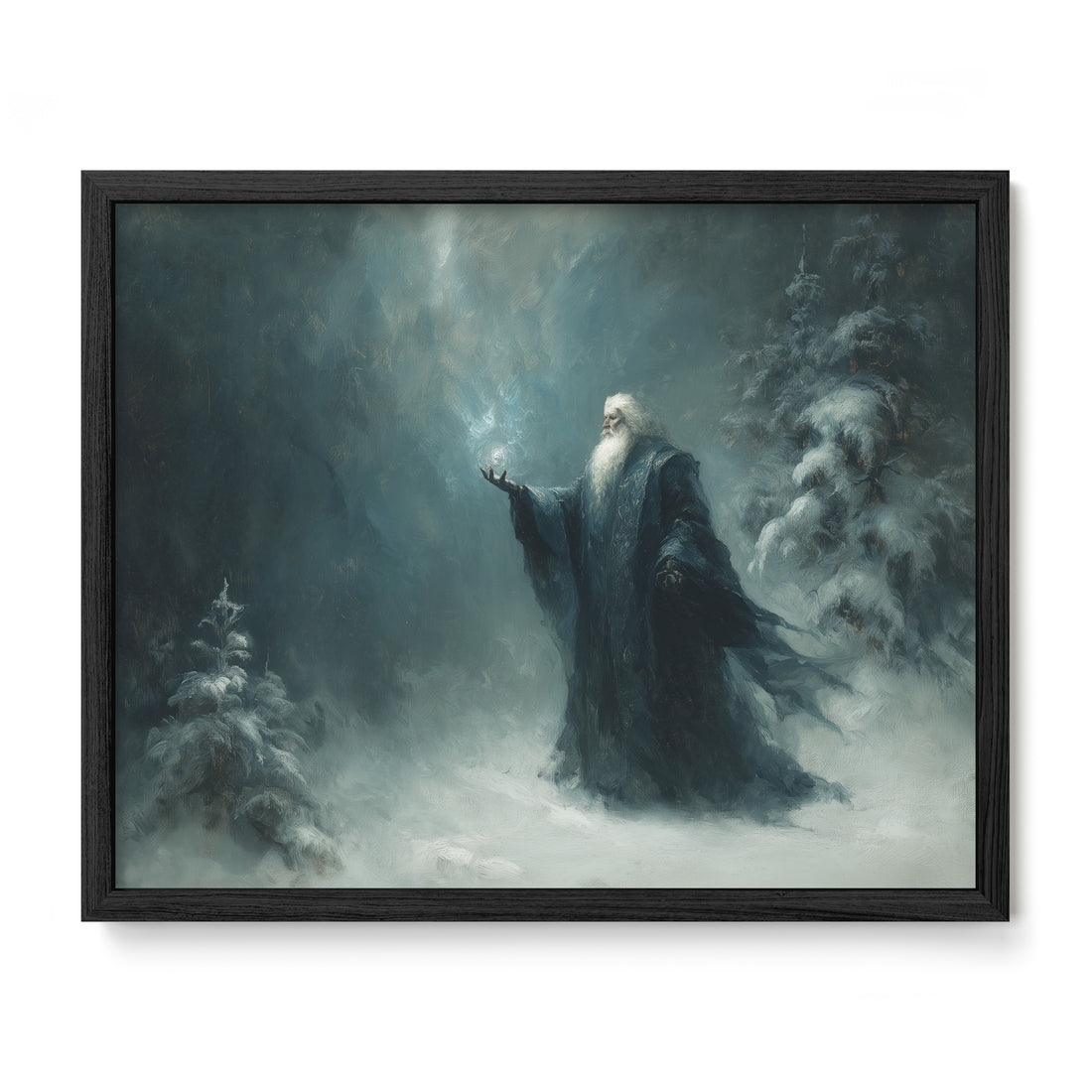 Winter Spirit With Lantern