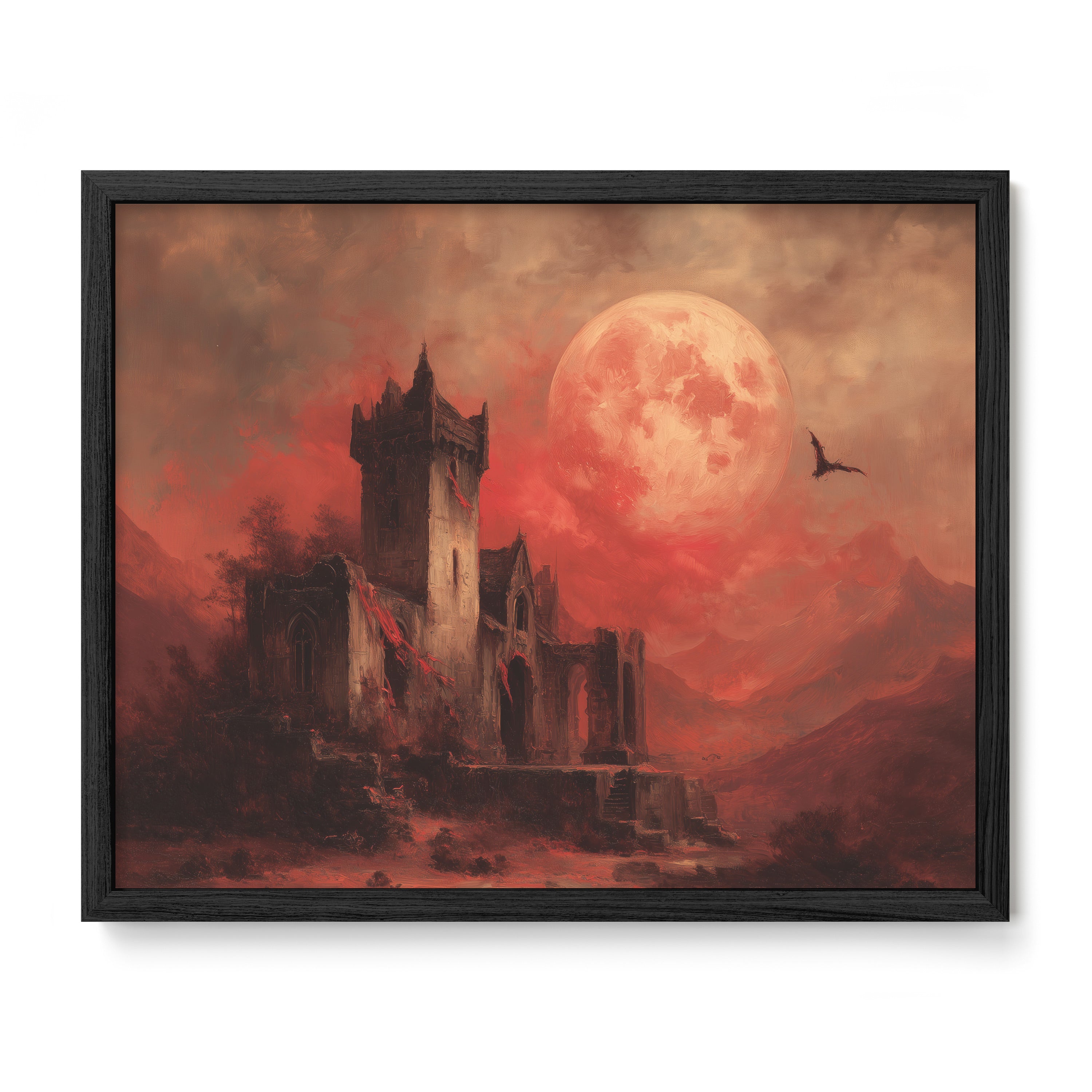 Castle Under Red Moon
