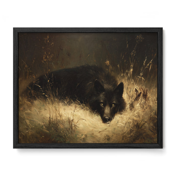 Wolf In Straw