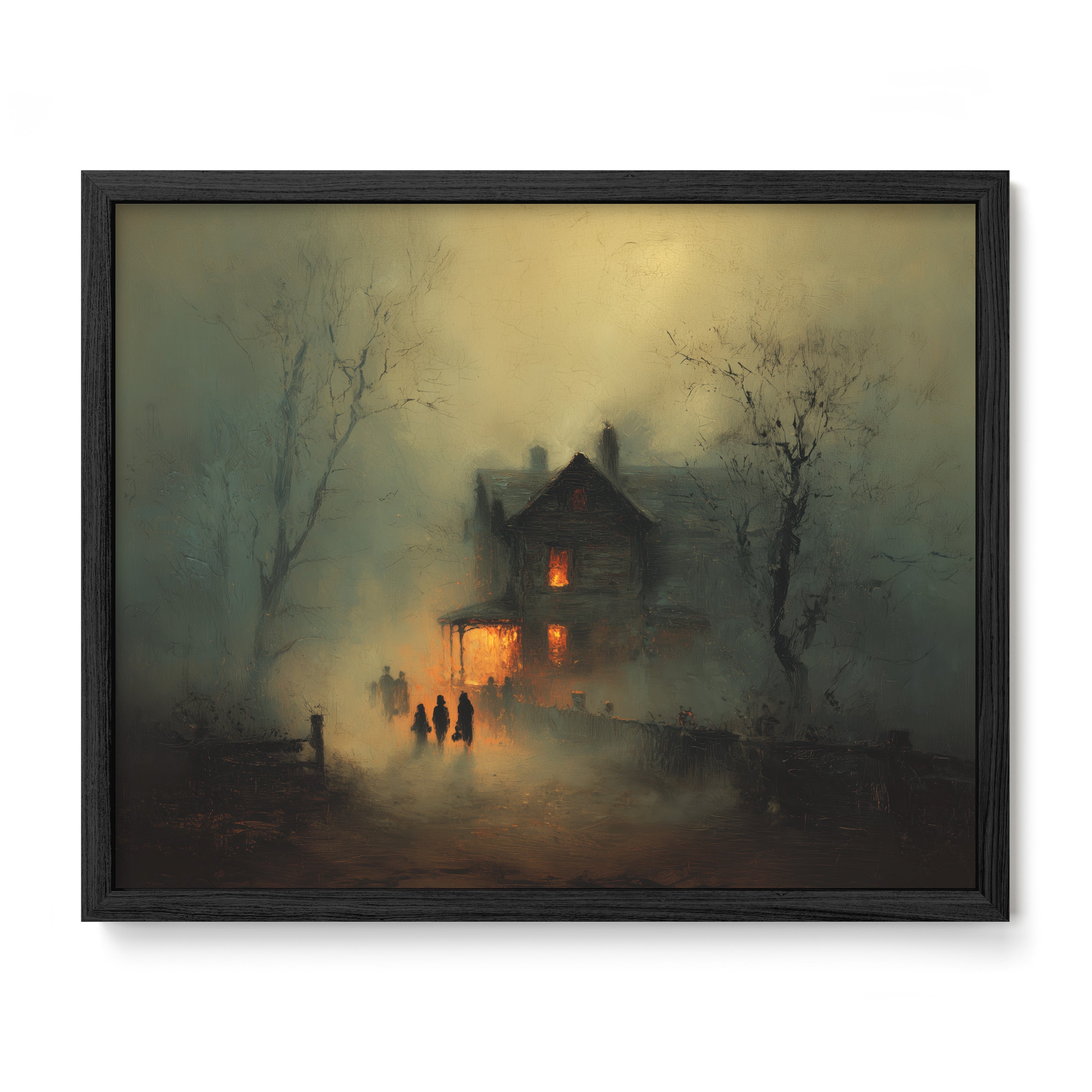Moonlit Halloween Visit