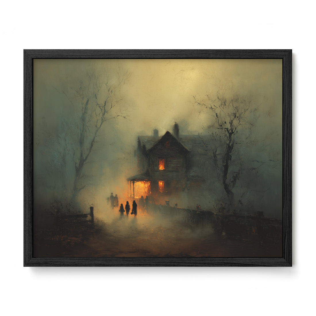 Moonlit Halloween Visit
