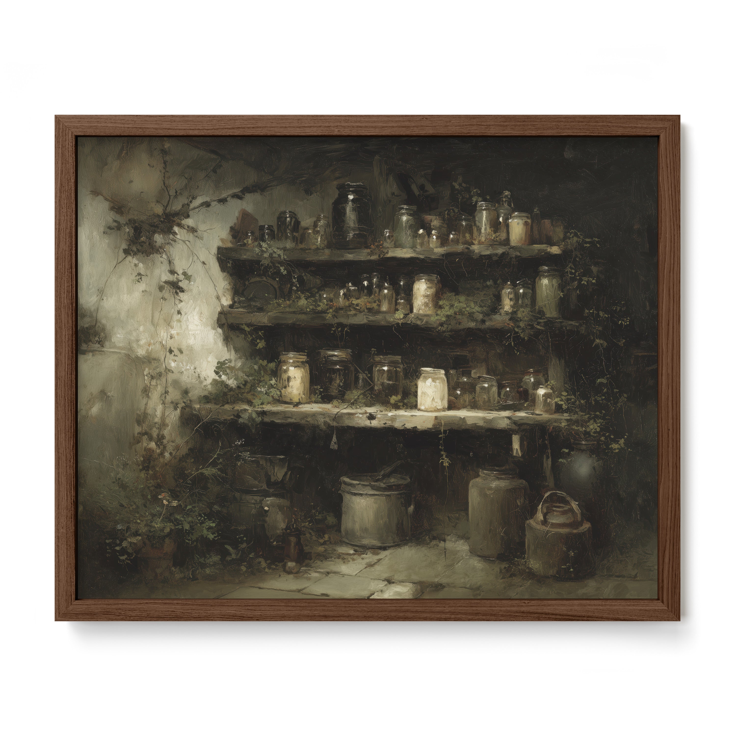 Old Apothecary Shelf