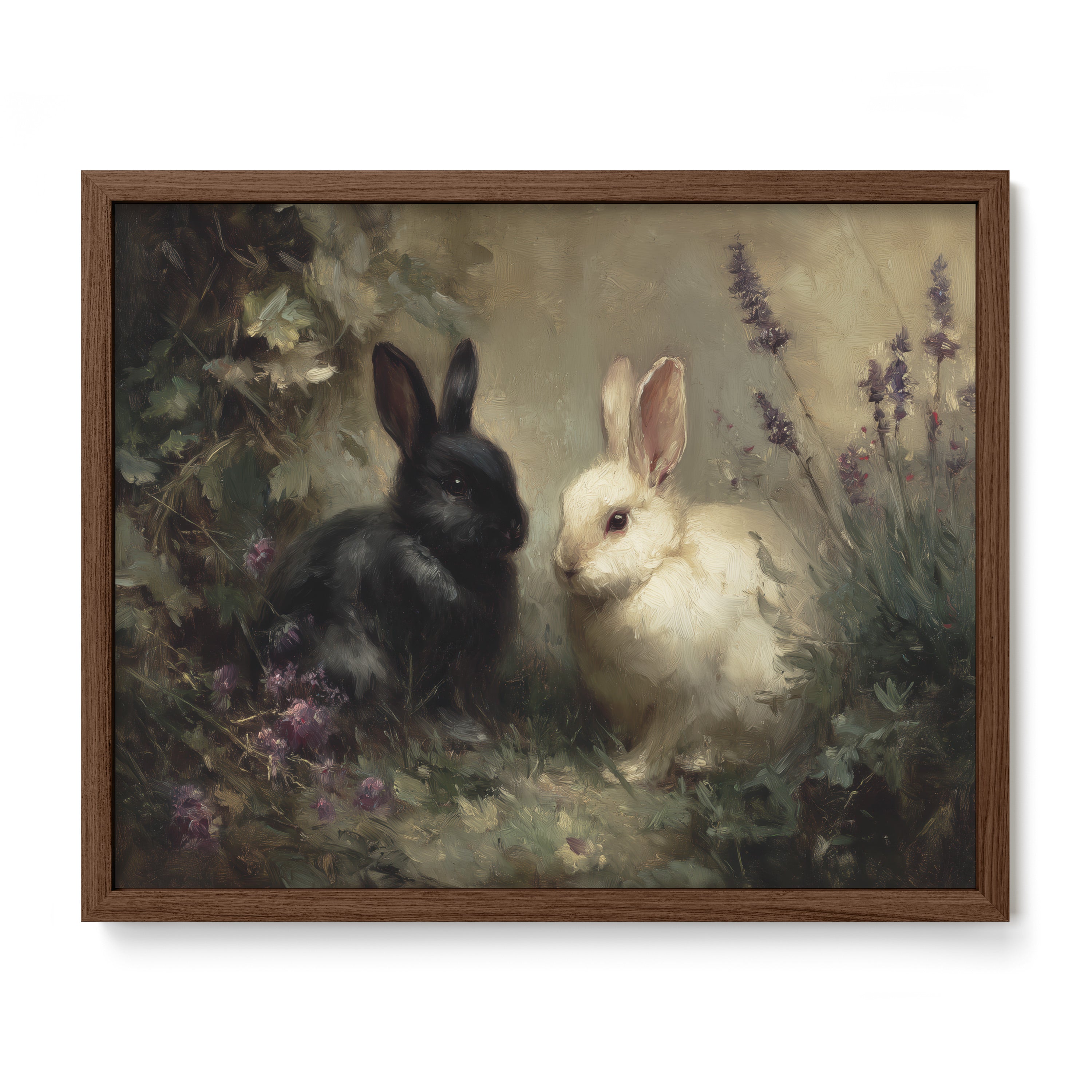 Black And White Rabbits