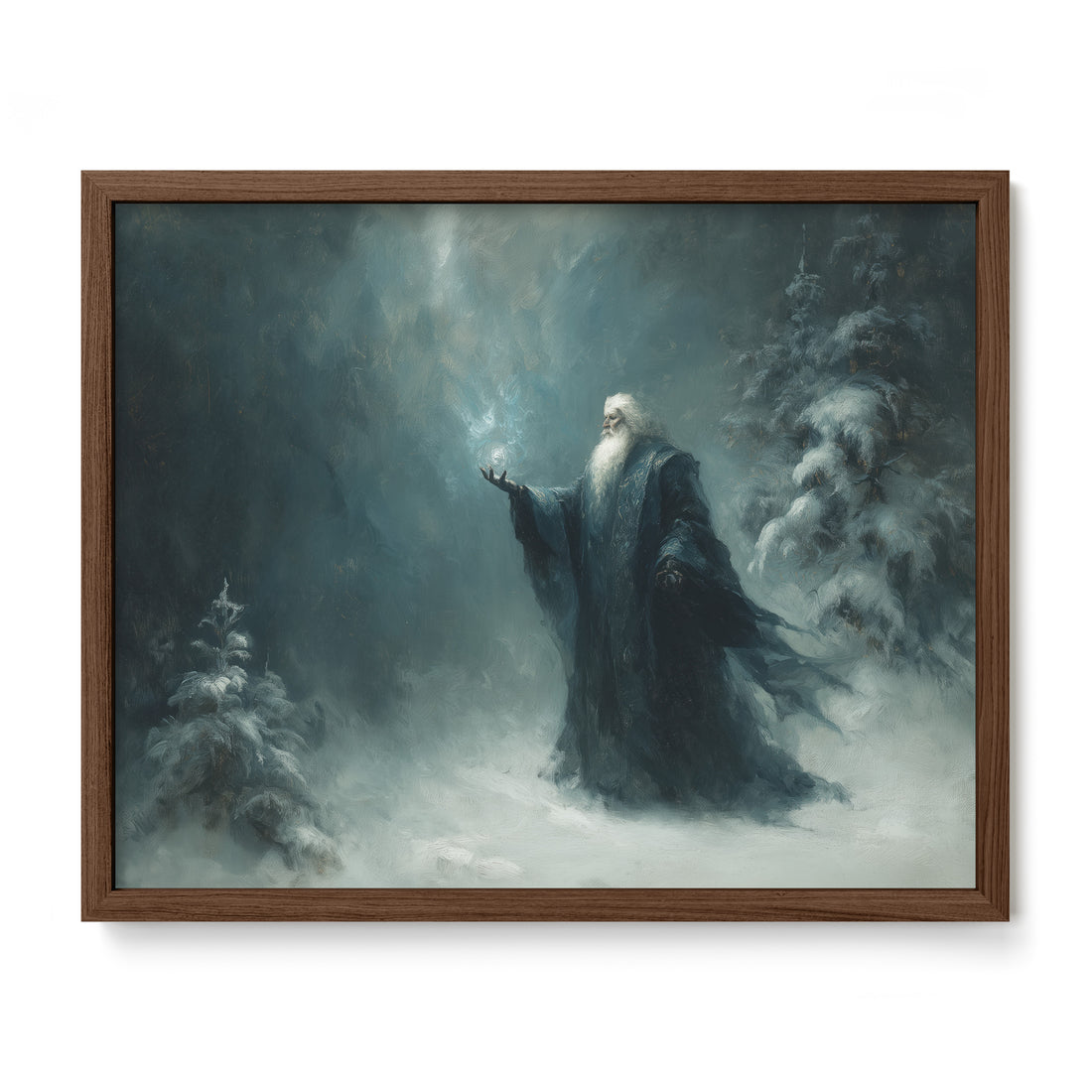 Winter Spirit With Lantern