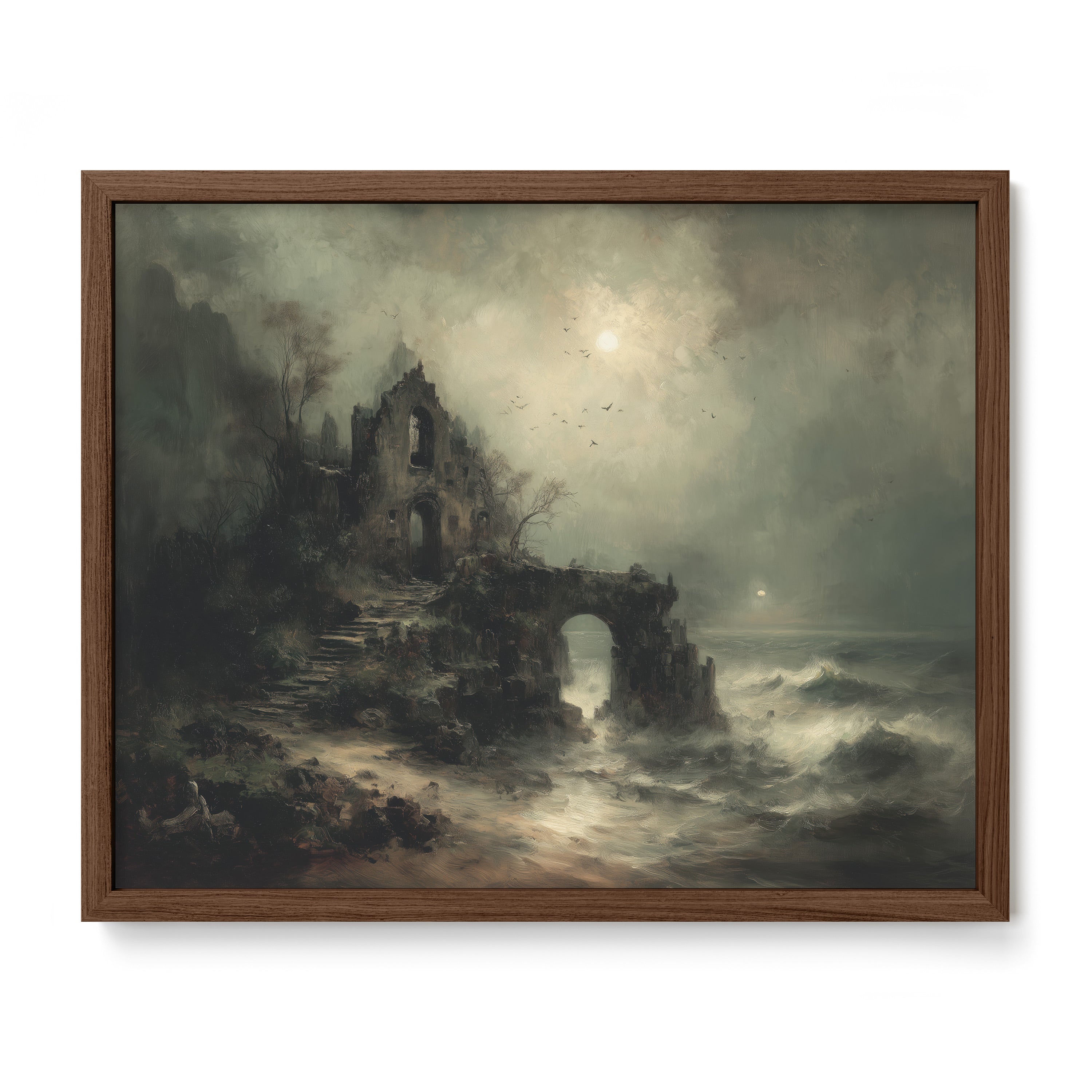 Ruined Church by the Sea