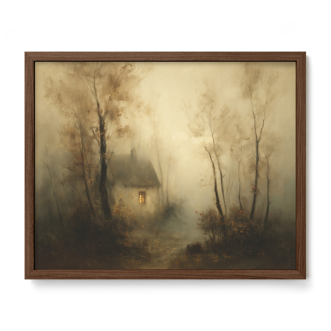 Fog House in Woodland