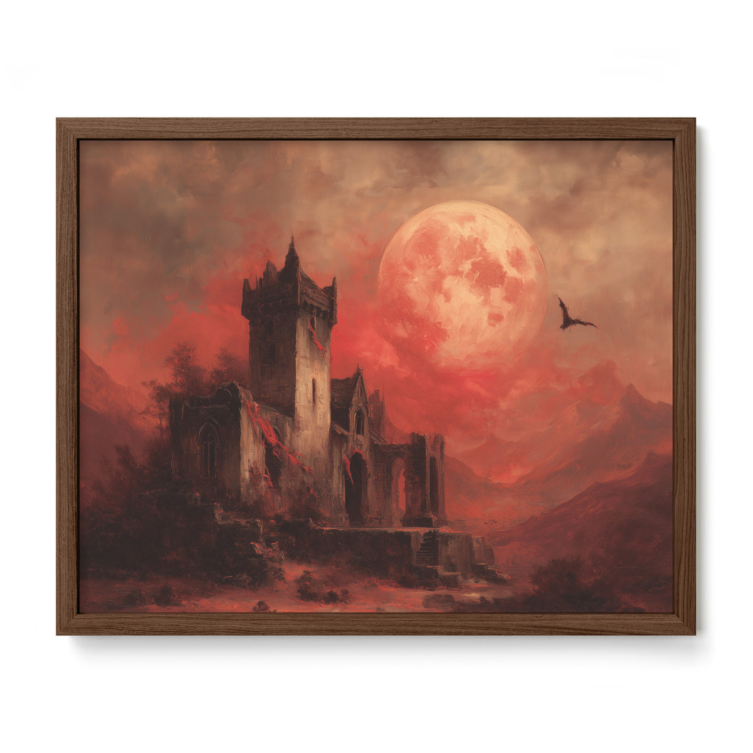 Castle Under Red Moon
