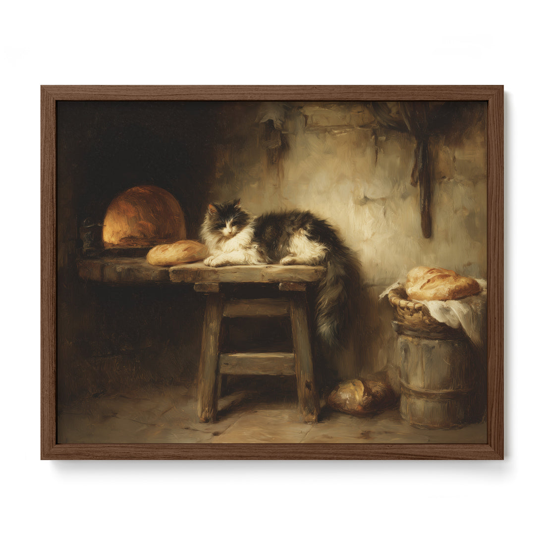 Cat And Bread Table